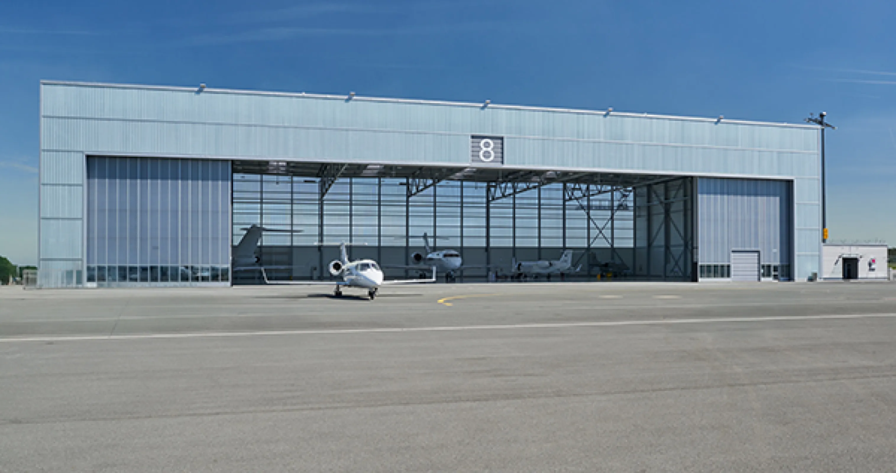 Hangar at headquarter Nuremberg
