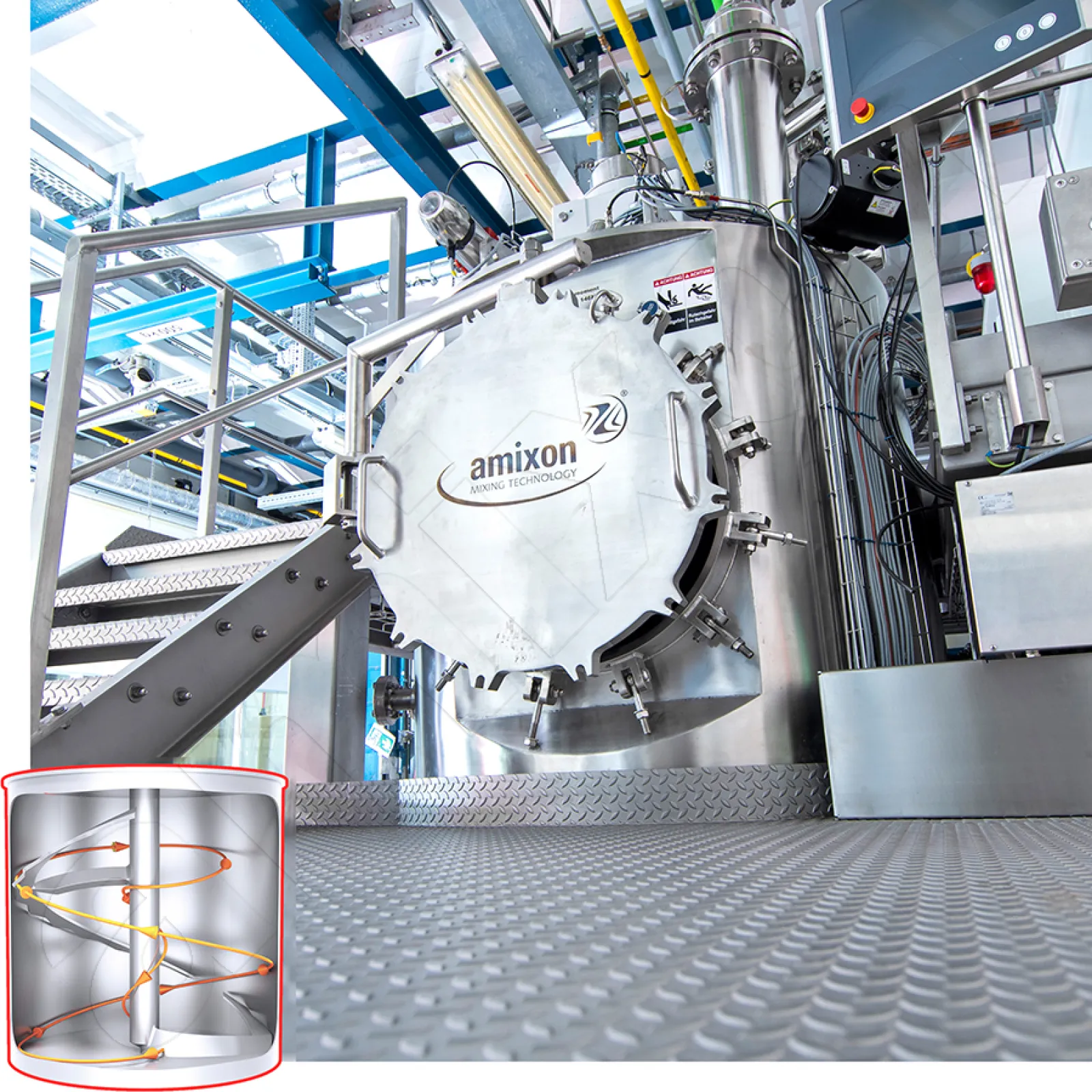 Mixer Dryer / Vacuum Dryer type VMT