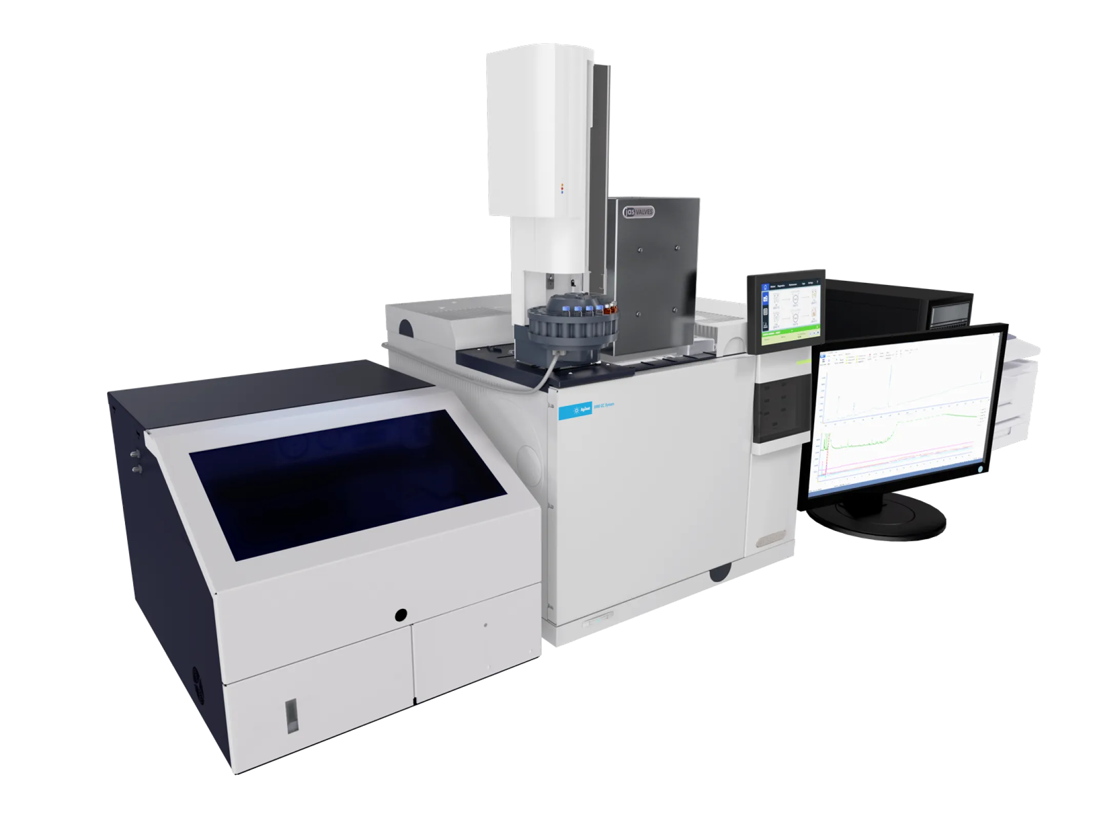 JAS AED GC8890 Full System with PC