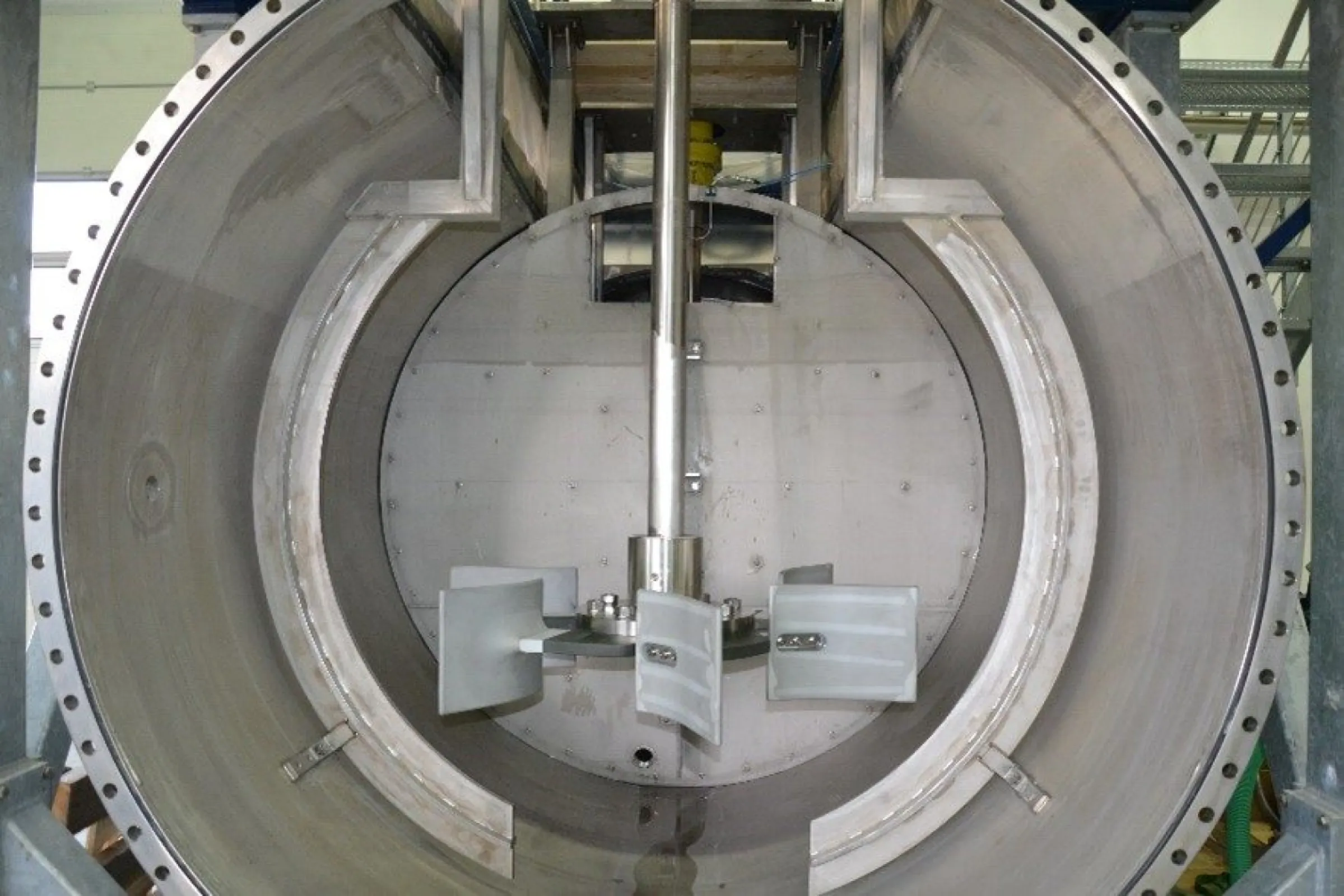 EKATO EPOX-C impellers mad eof Ceramic at the EKATO R&D Center