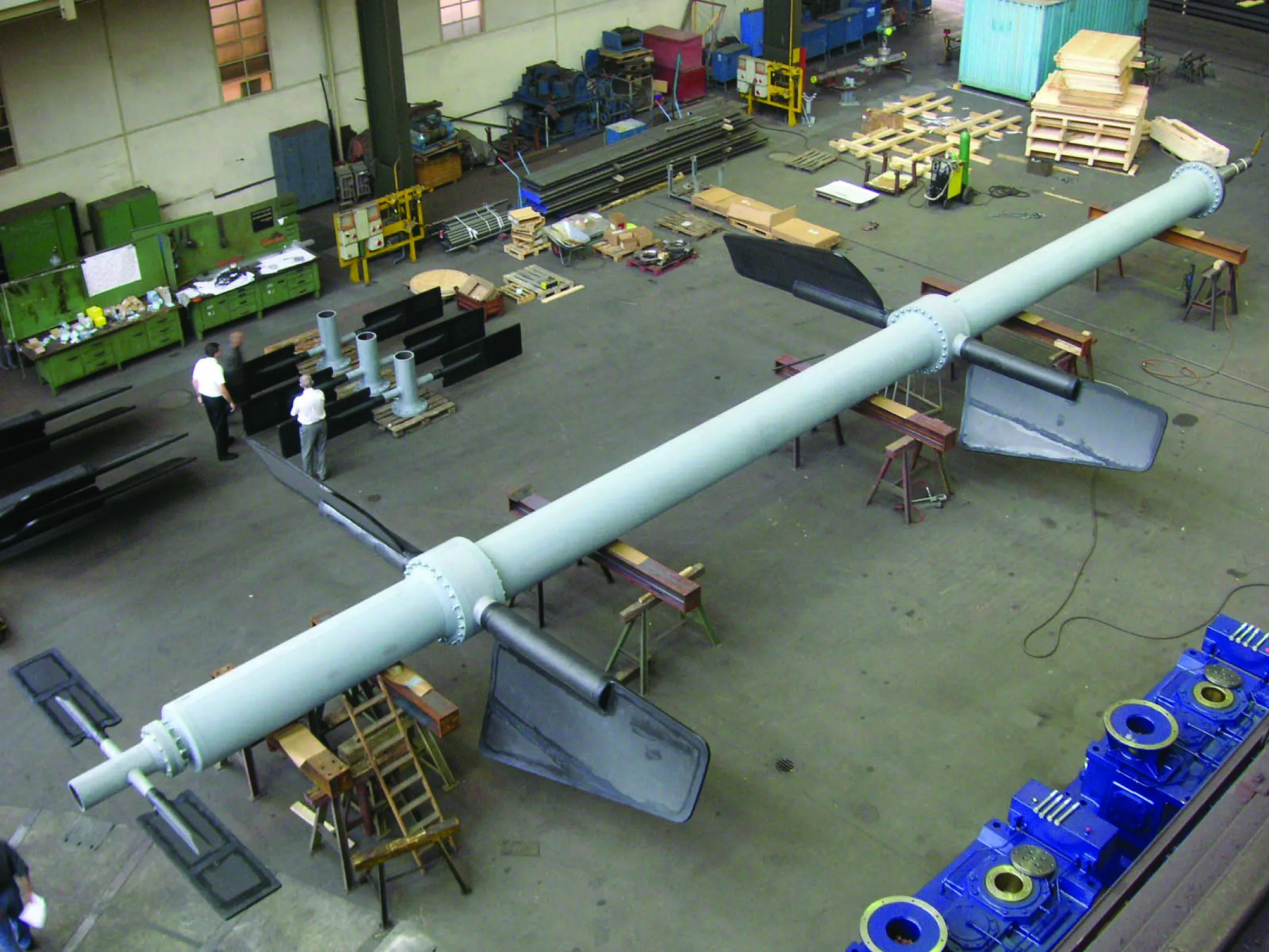 EKATO Mining agitator for an HPAL autoclave feed tank