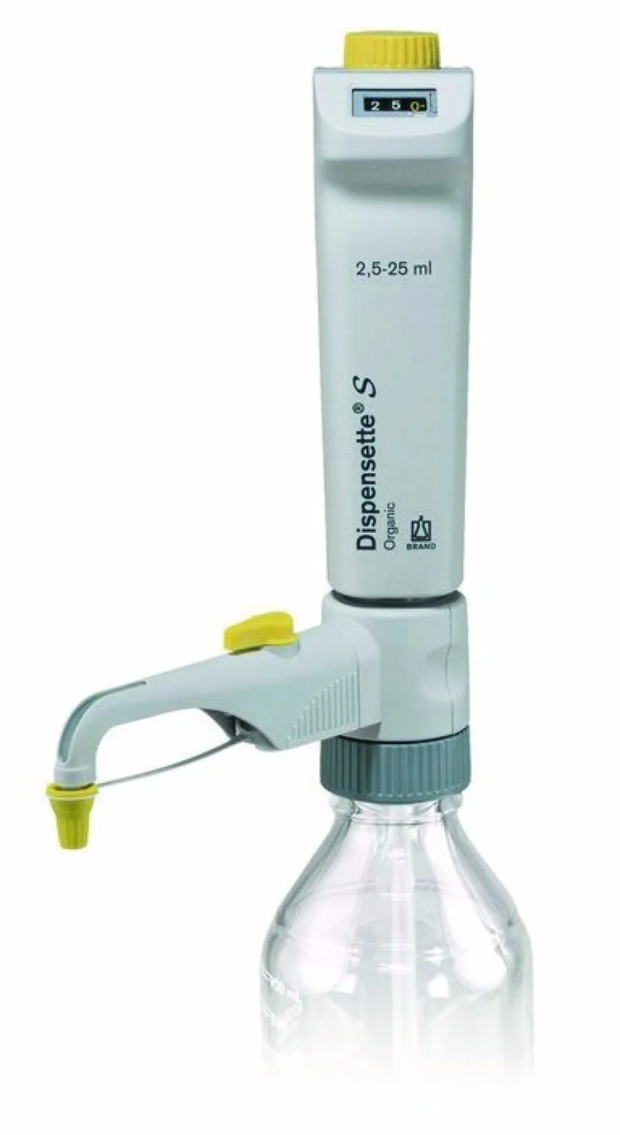 BRAND Dispensette® S Organic digital - with recirculation valve