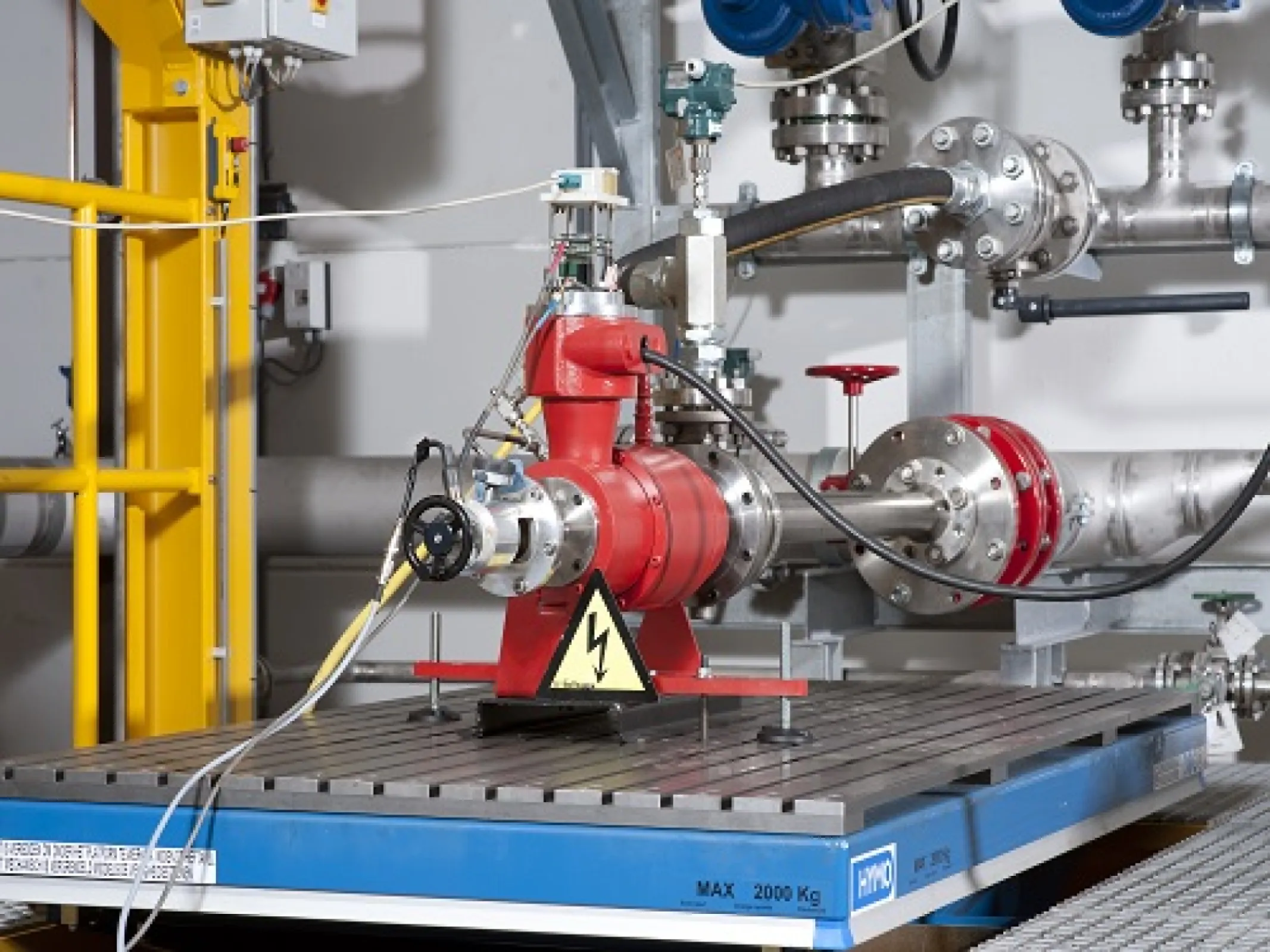 Nikkiso canned motor pump on Geveke's test installation