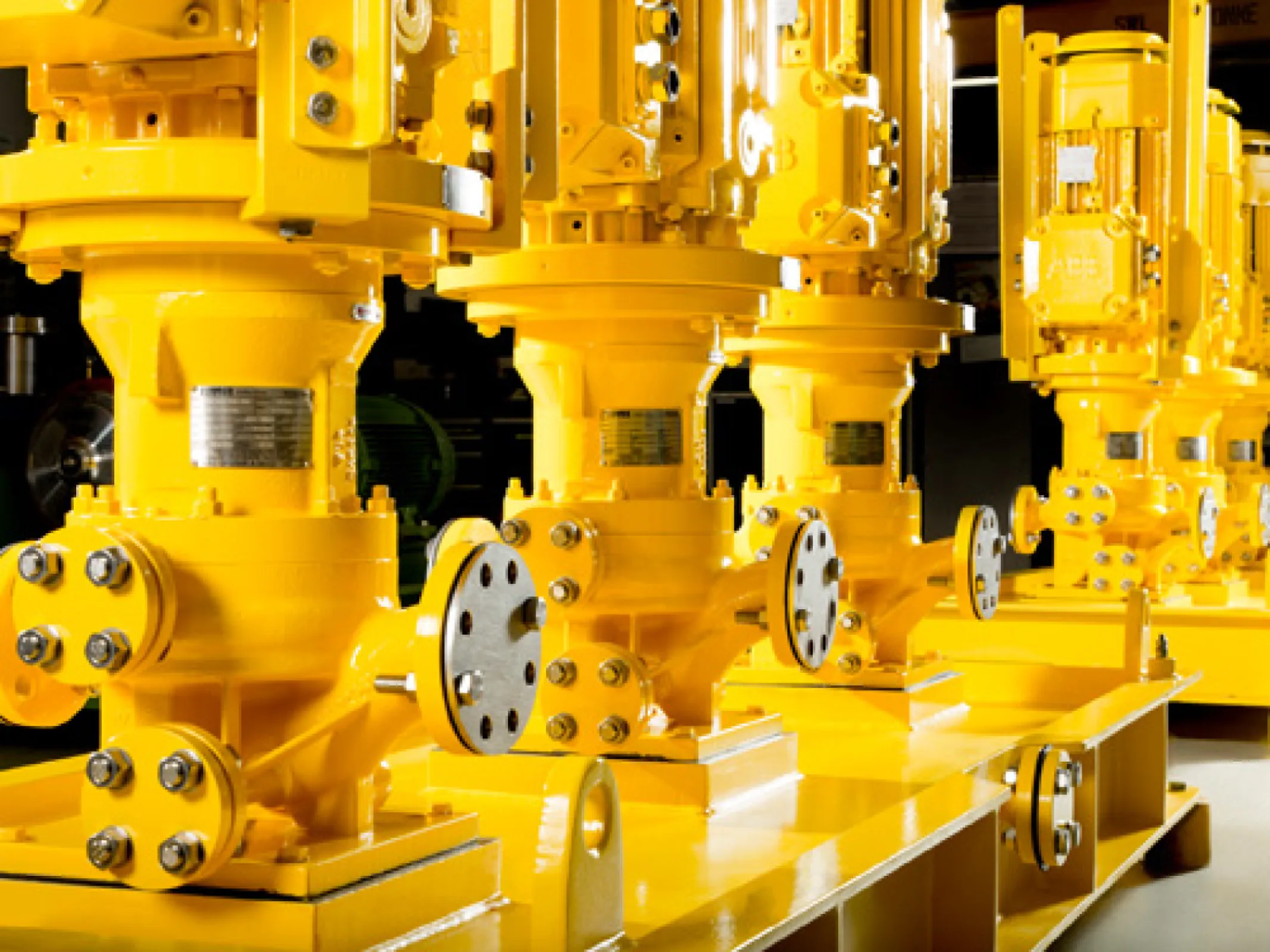 HMD Kontro vertical pumps API685 close up