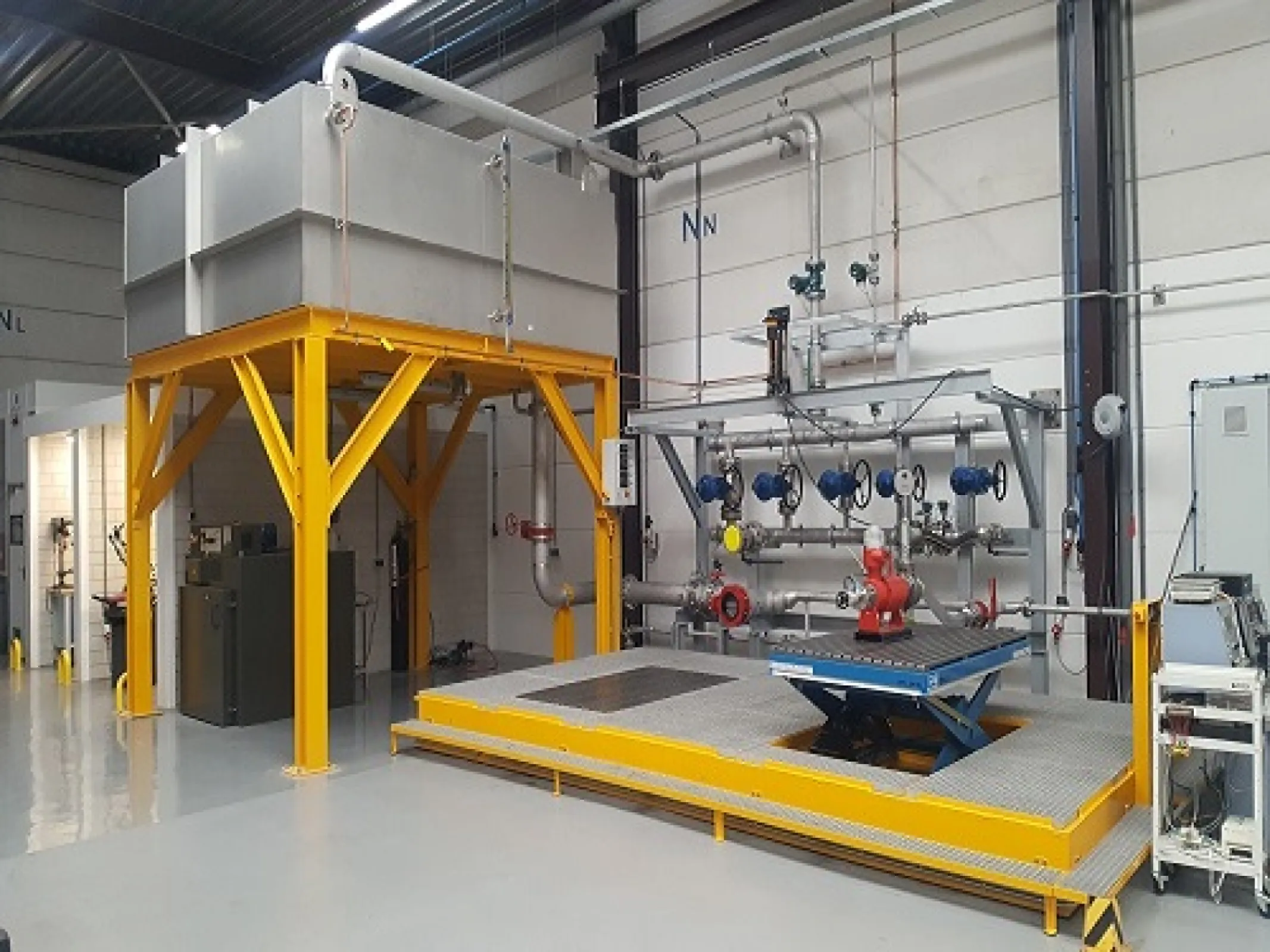 Geveke Pompen test installation