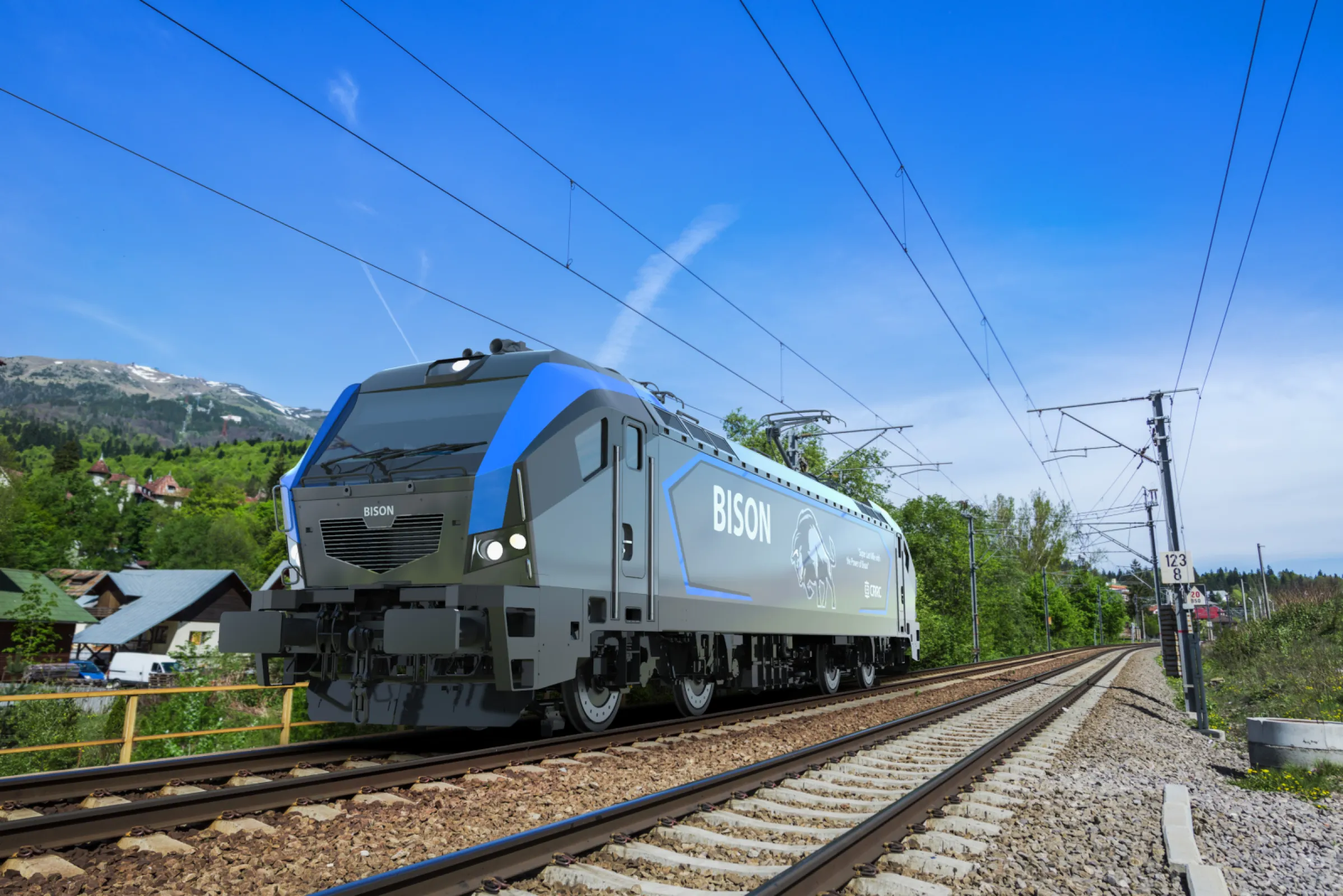 Rendering of Bison Loco