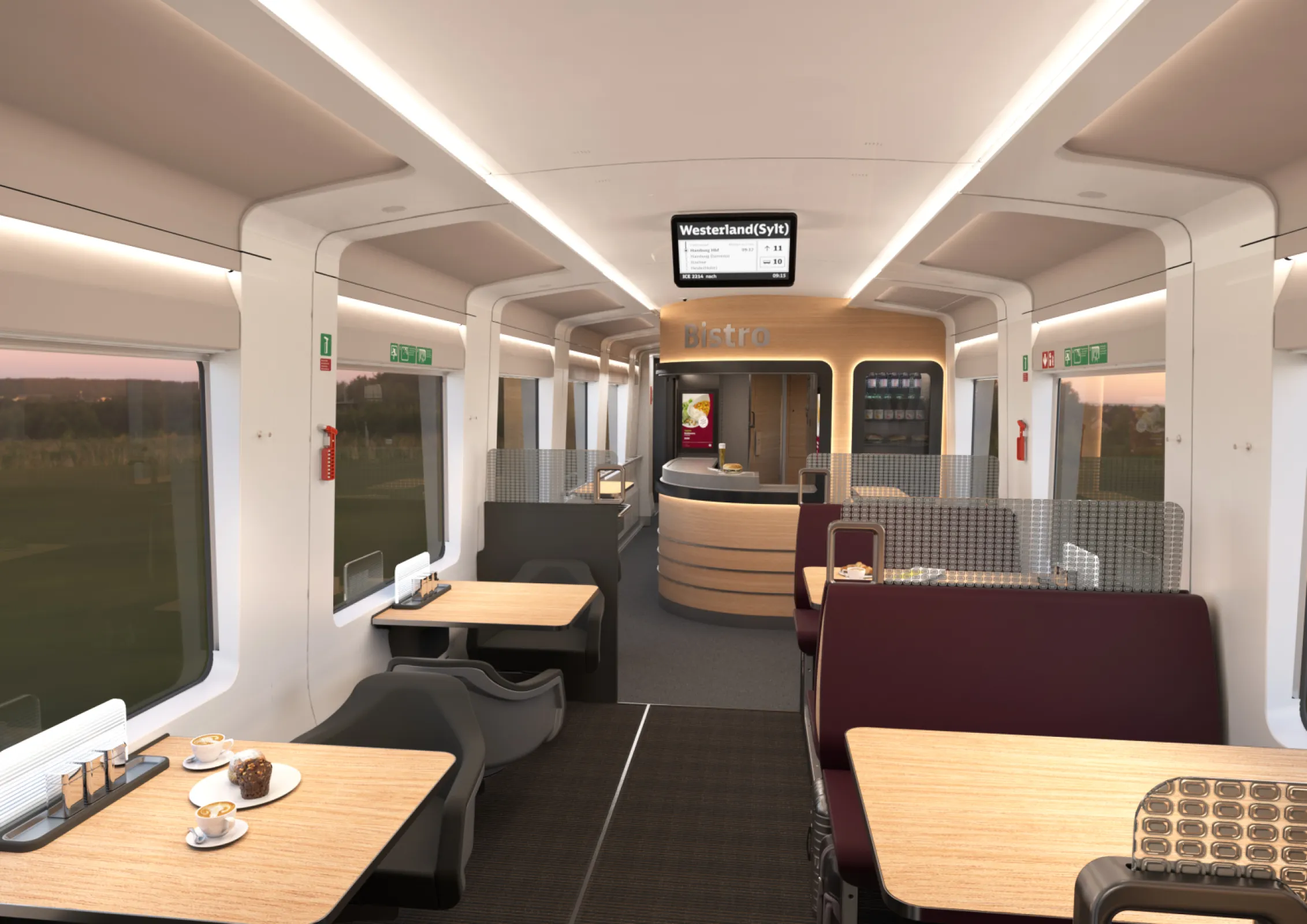 Interior-Rendering Restaurant