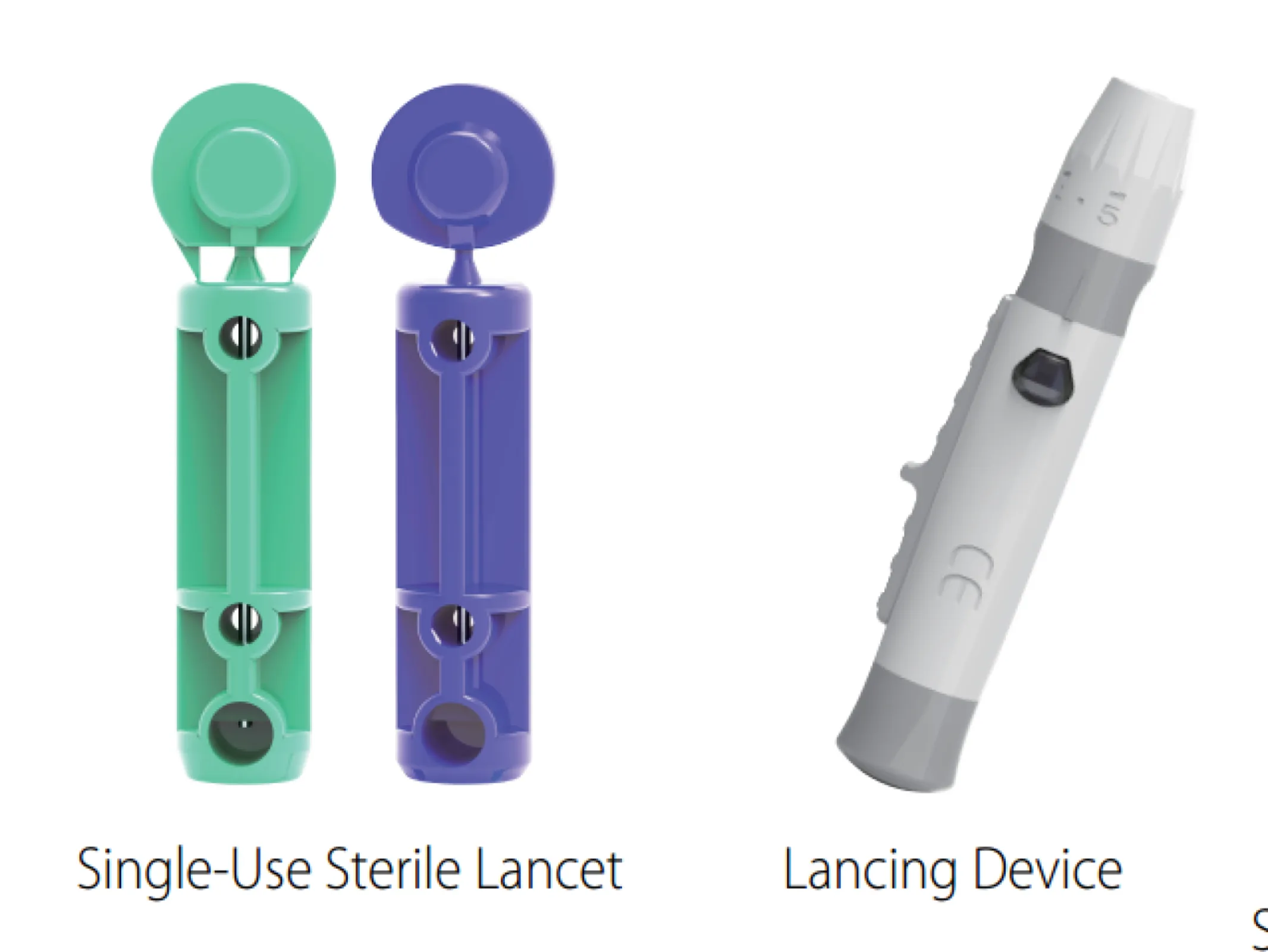 Blood Lancet & Lancing Device