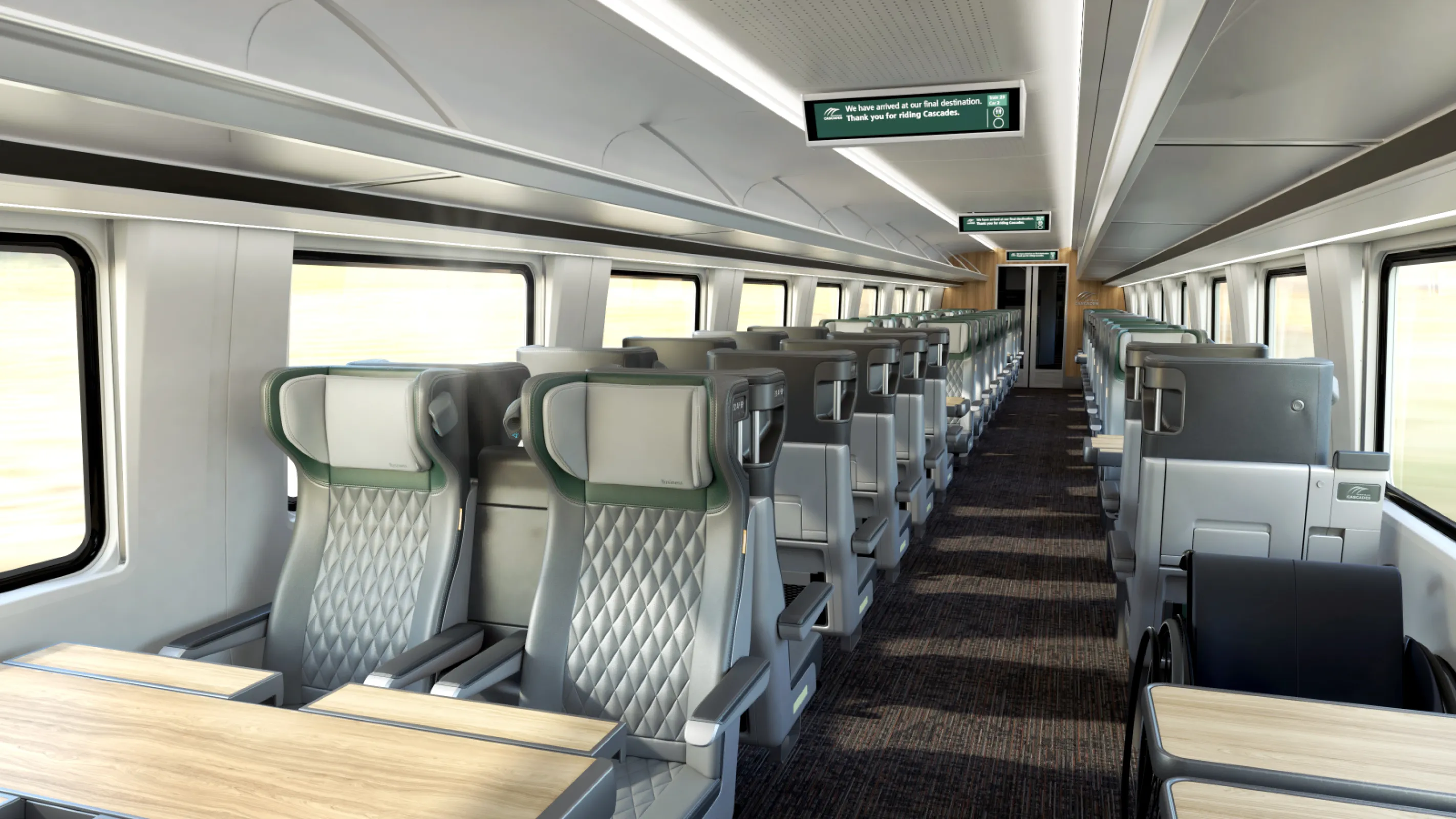 Interior Rendering First Class