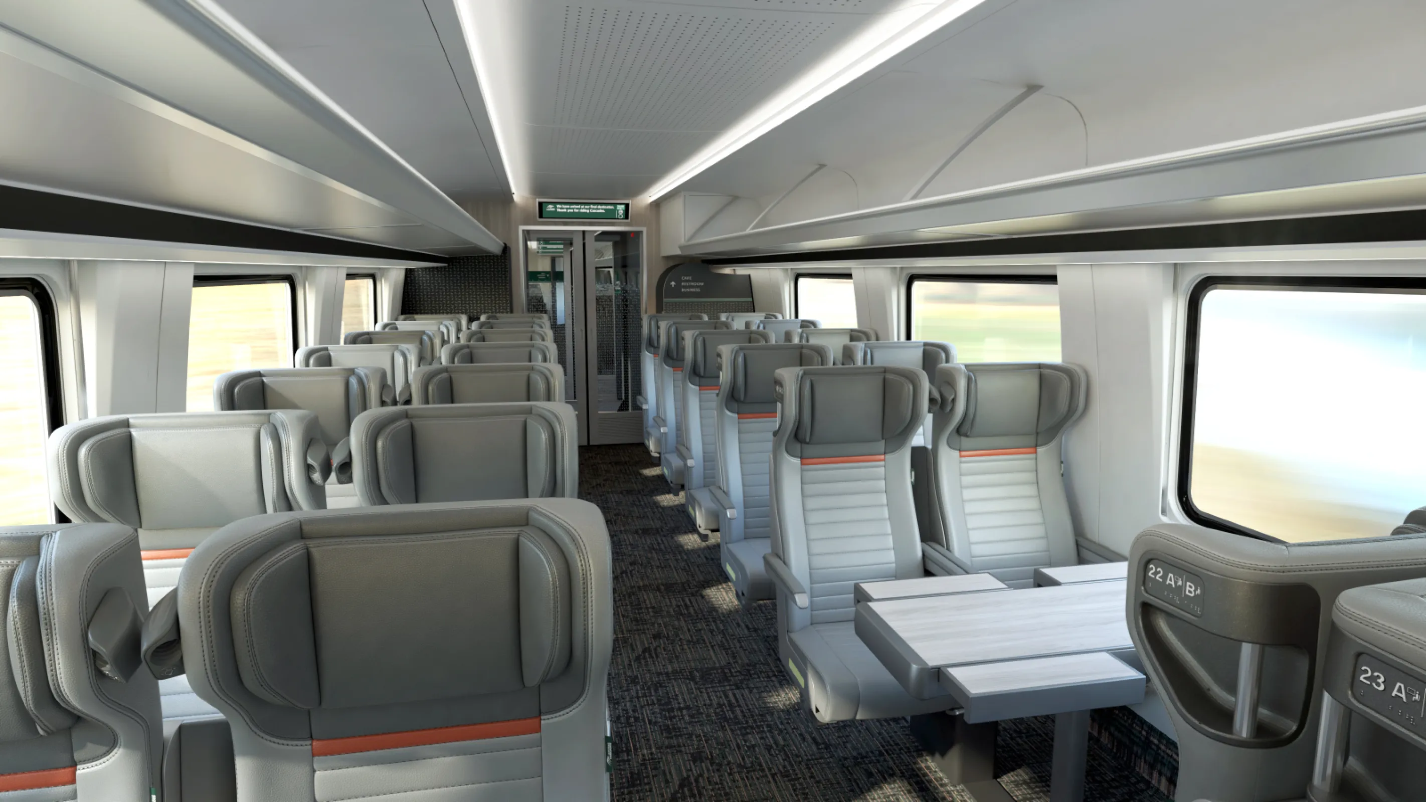 Interior Rendering Second Class