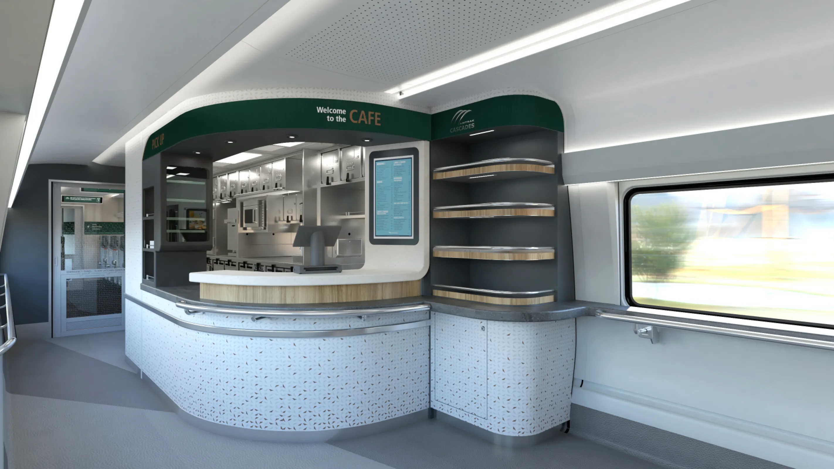 Interior Rendering Cafe-Bar