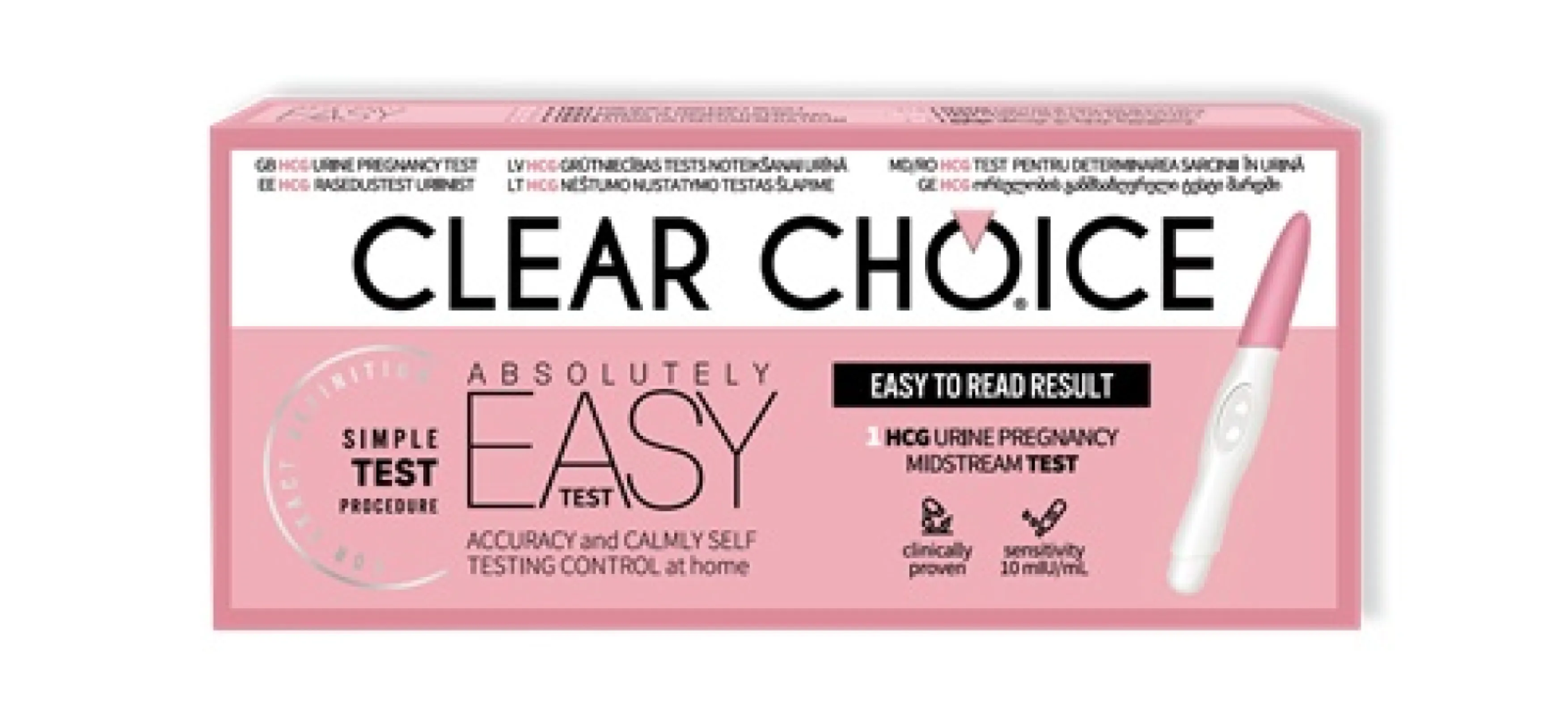 HCG Urine Pregnancy Test EASY