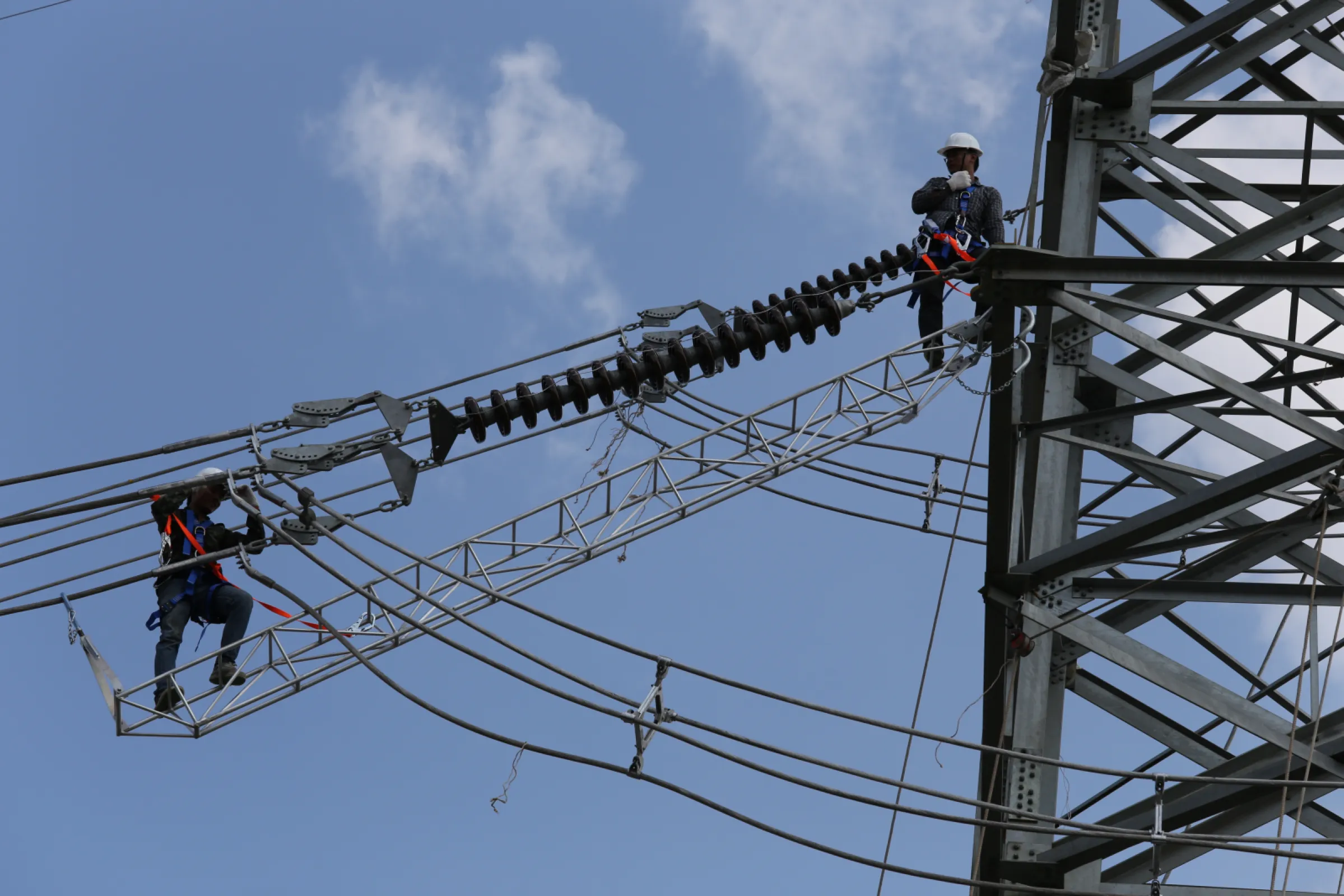 Aluminum Anchoring Ladder