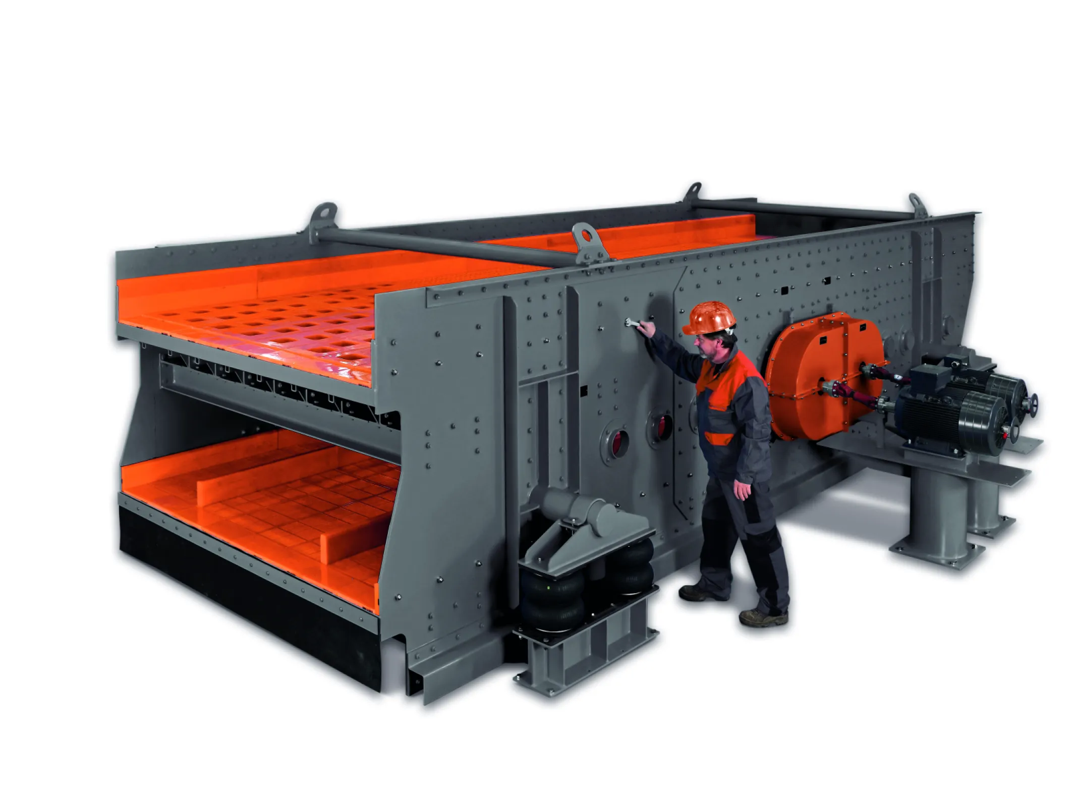 Screening and processing machines