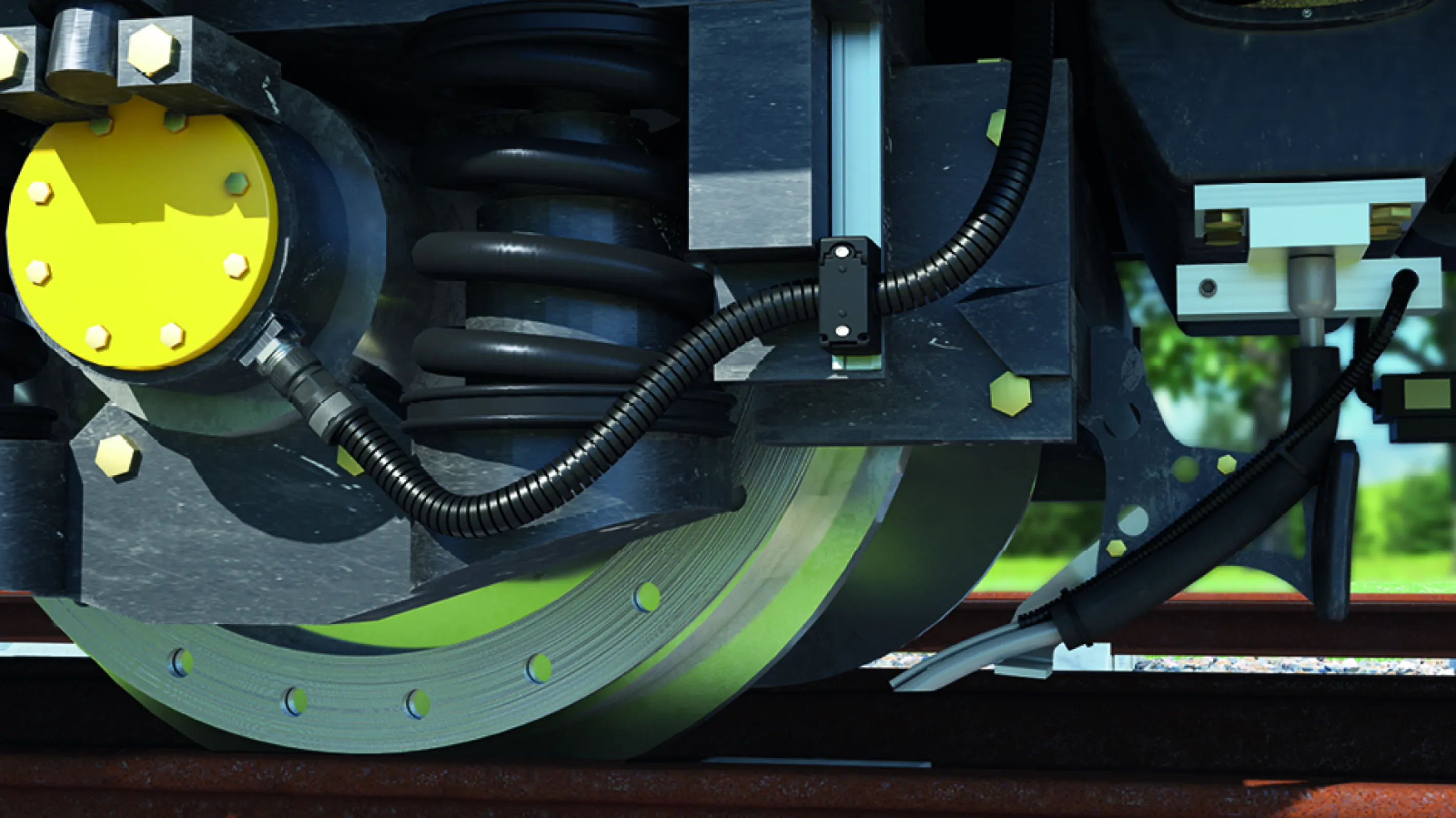 Application: Wheel sensors and sanding systems