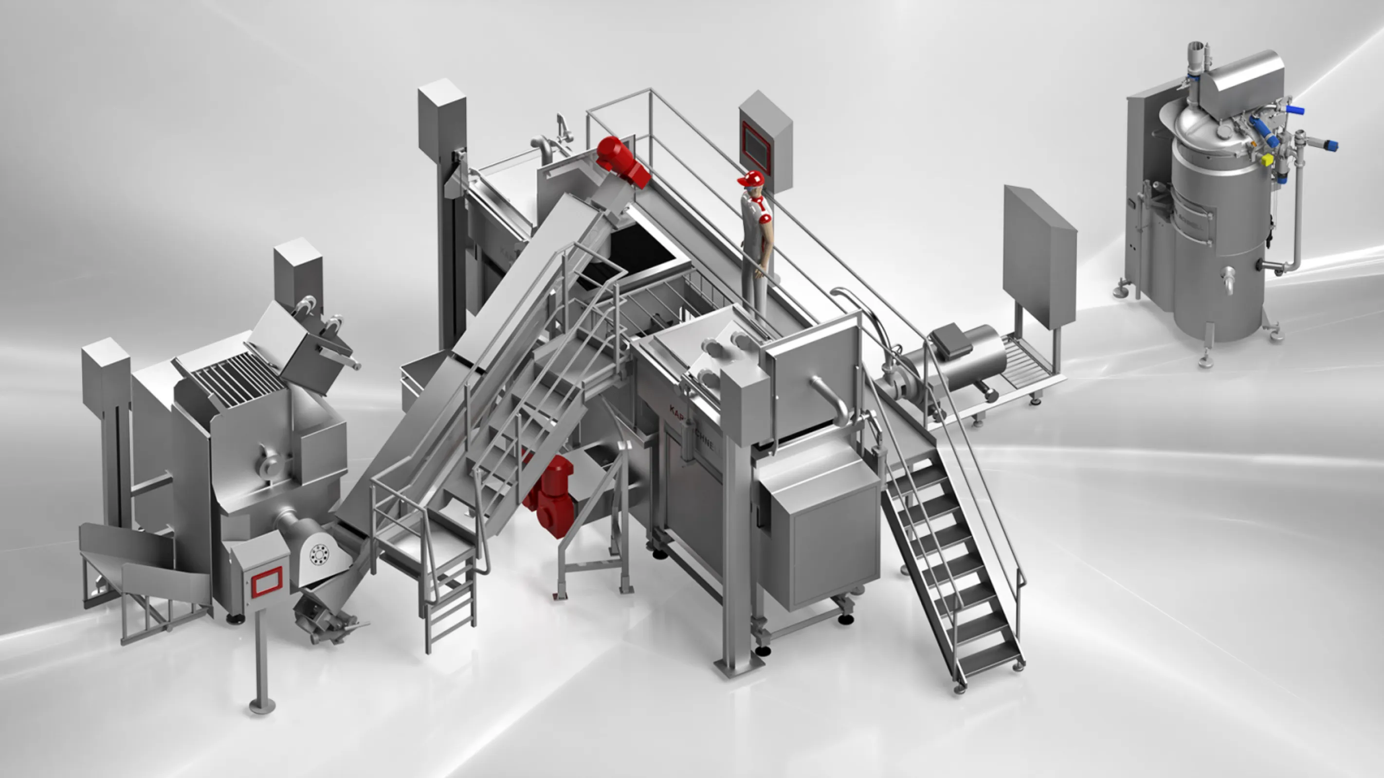 KS Process Line - designed for the  meat and petfood sector.