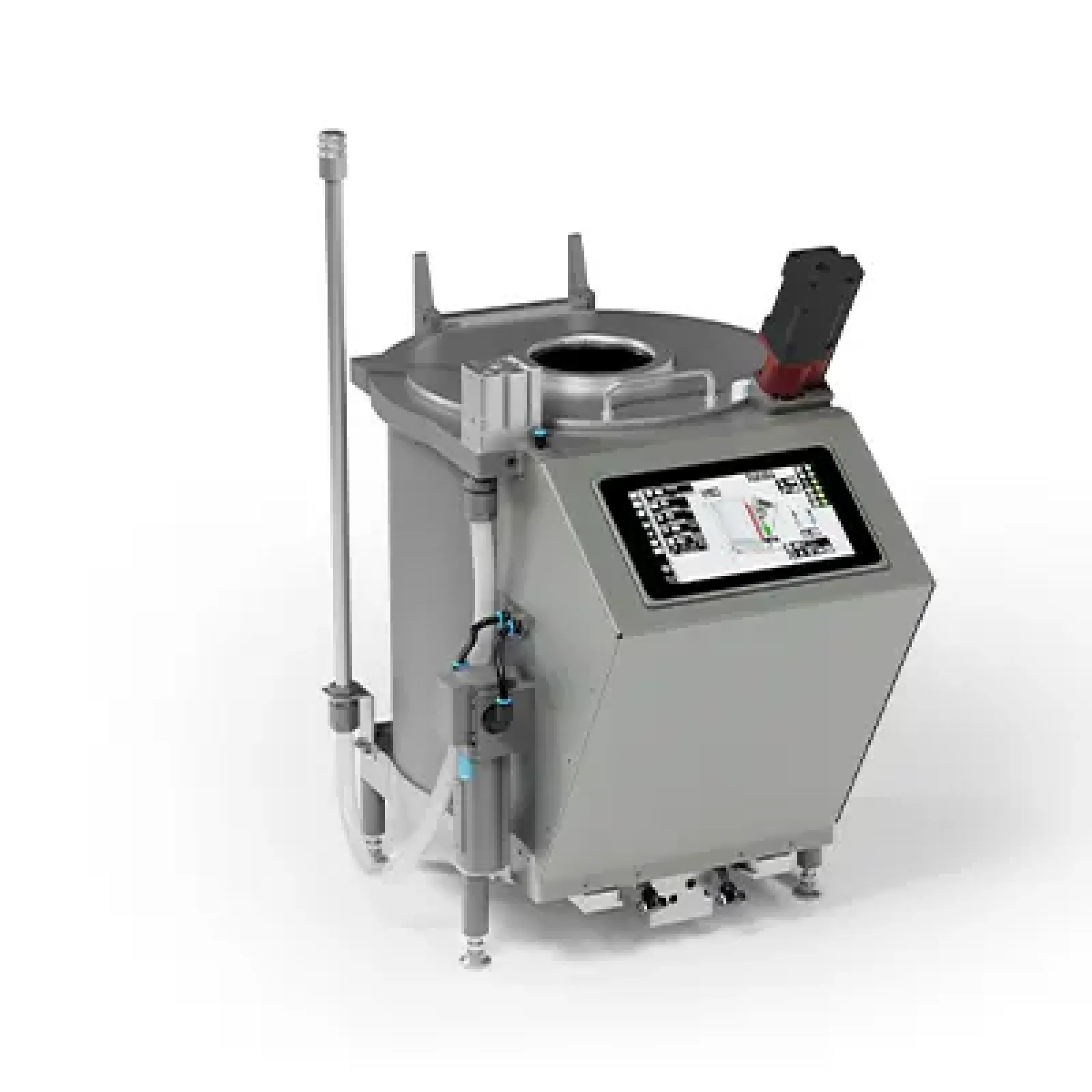 25-litre tank with stirring and heating elements