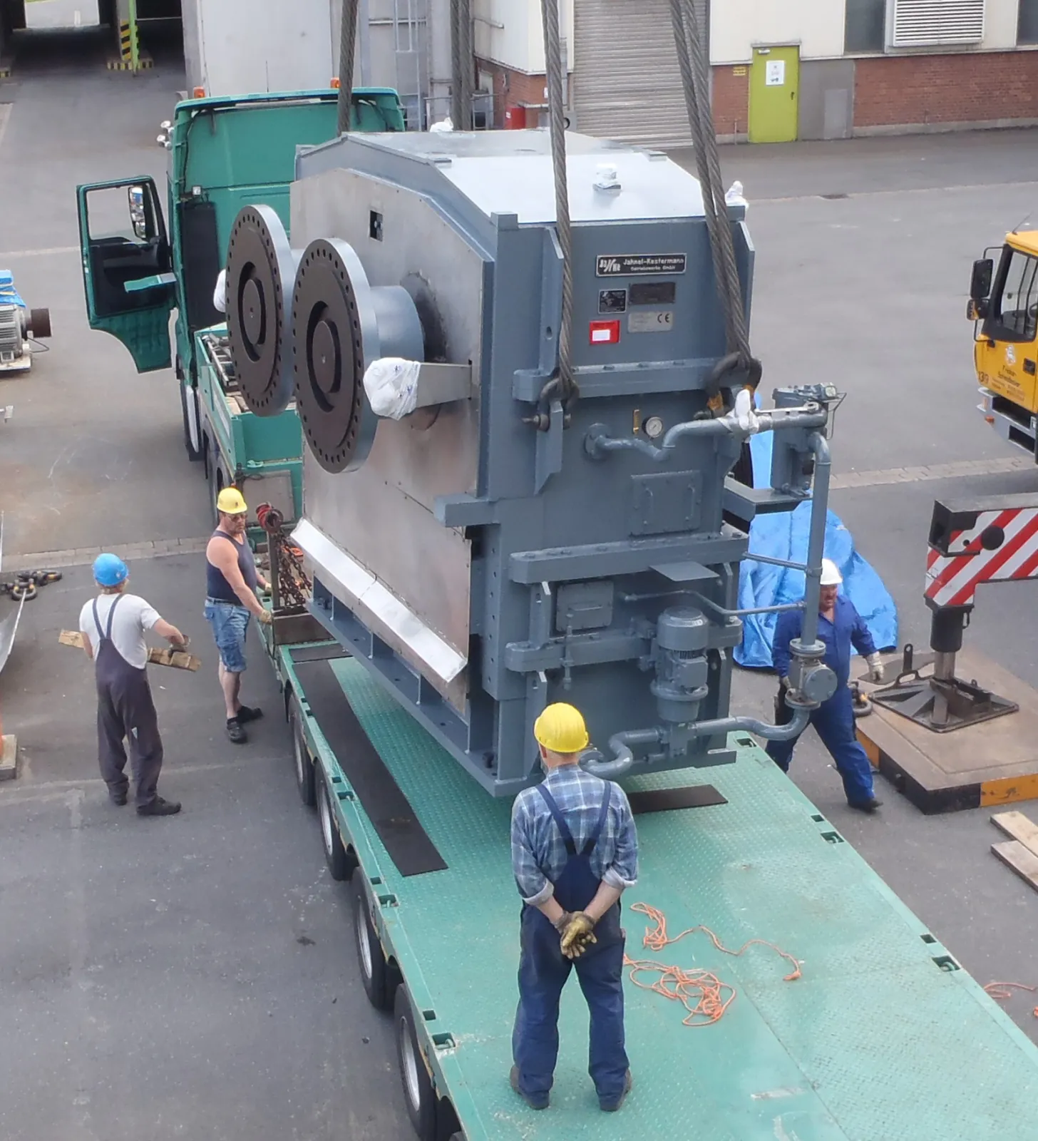 Dredge pump gearbox after overhaul