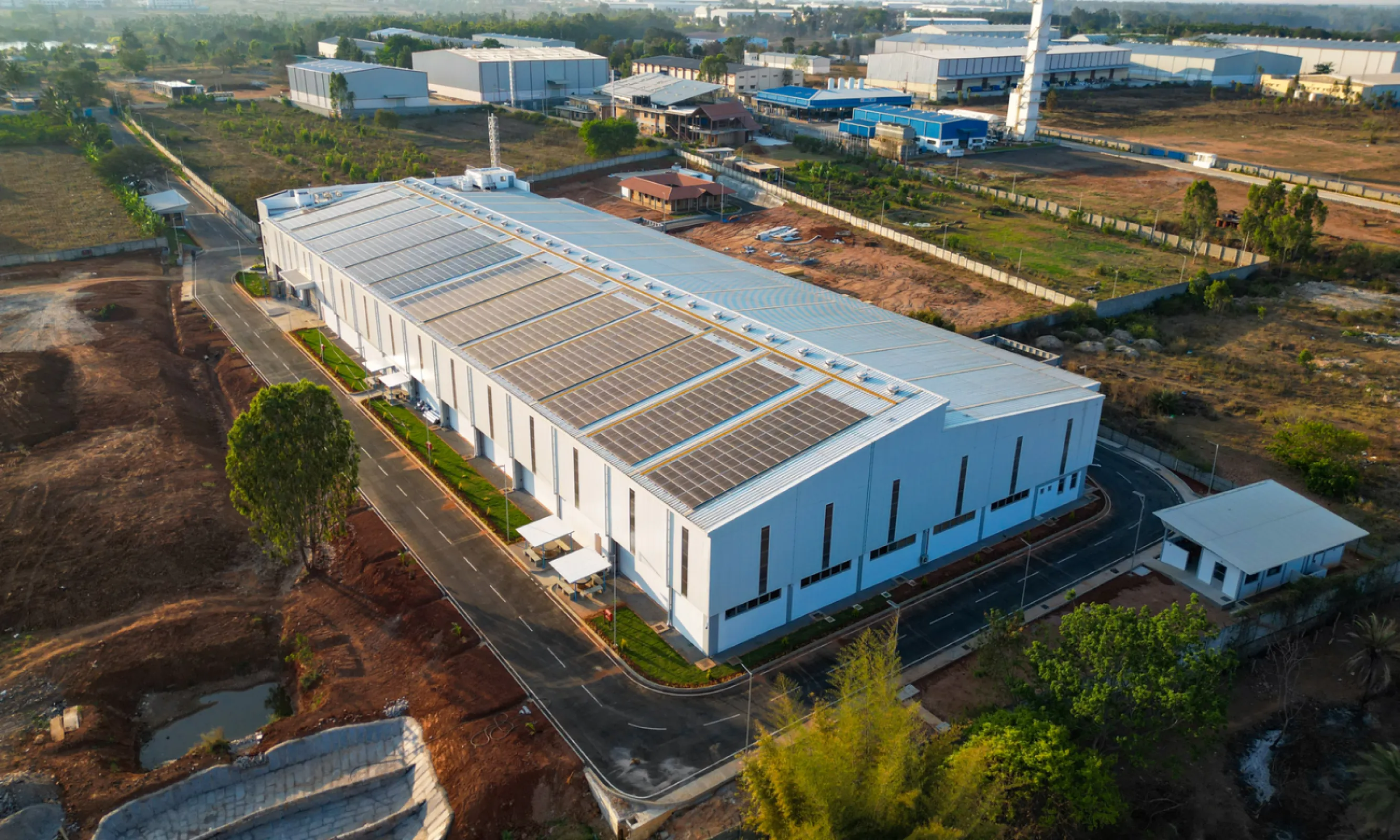 425 KWp Solar capacity-Green Energy