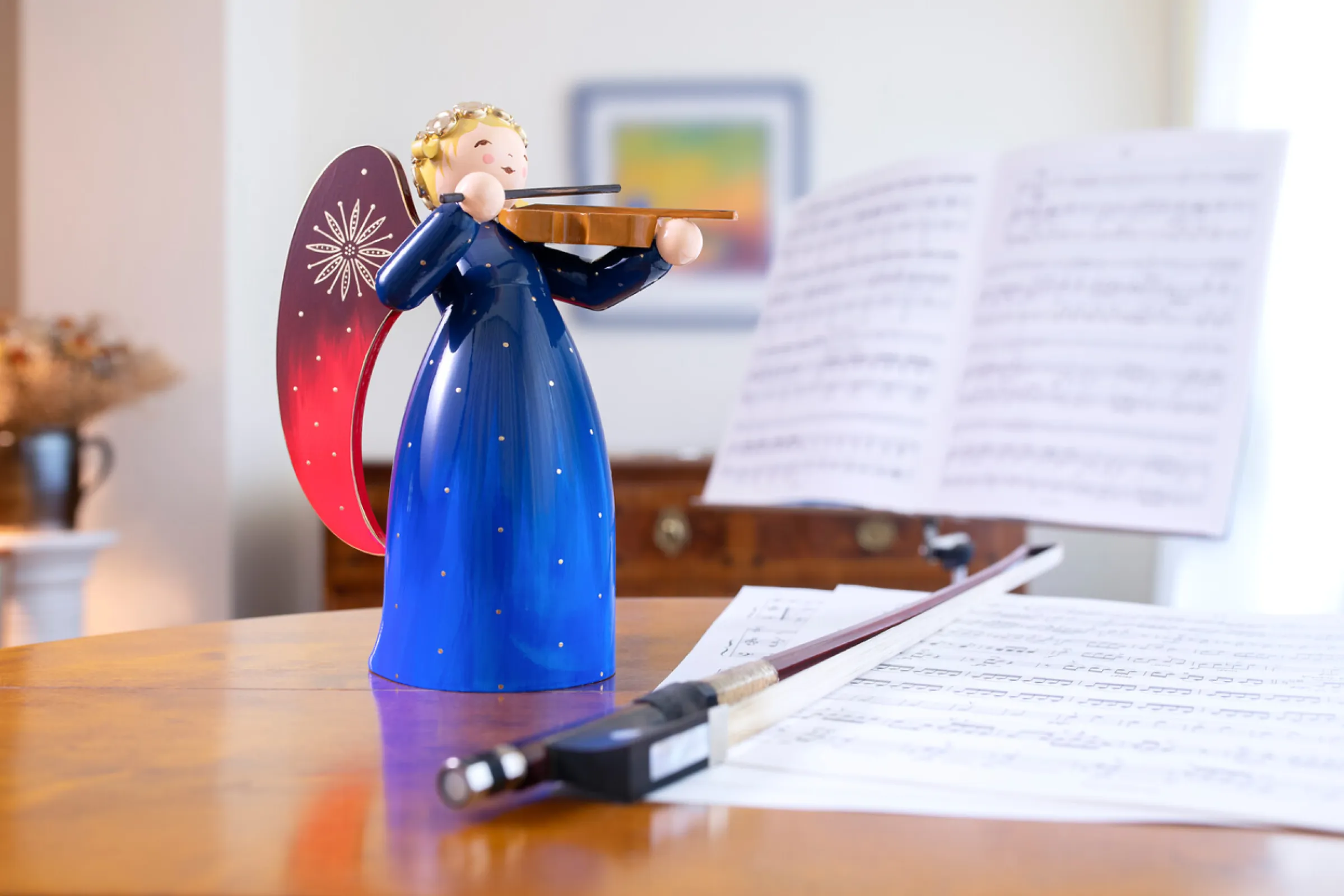 The angel with violin is a true masterpiece.