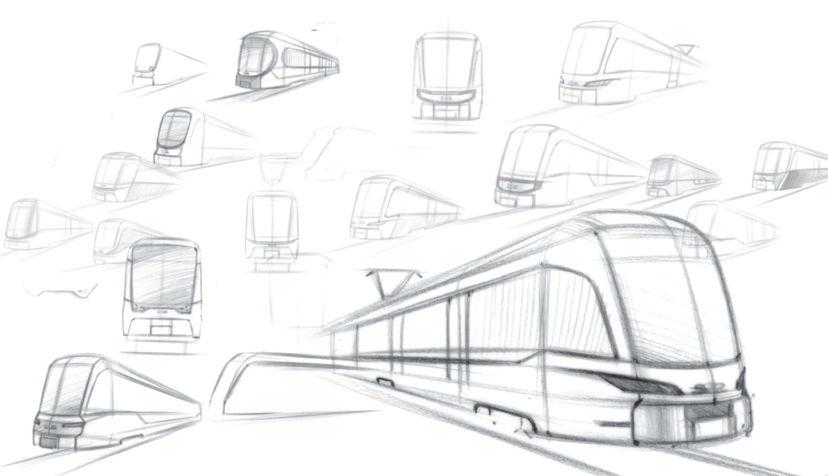 Exterior Design Concept Sketches