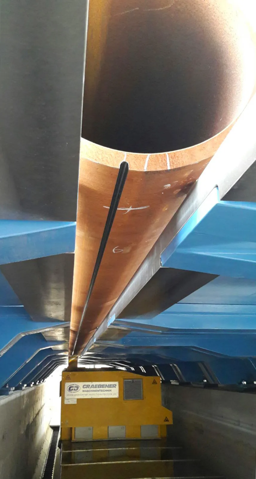 Weld Seam Preparation by Longitudinal Seam Milling Machine