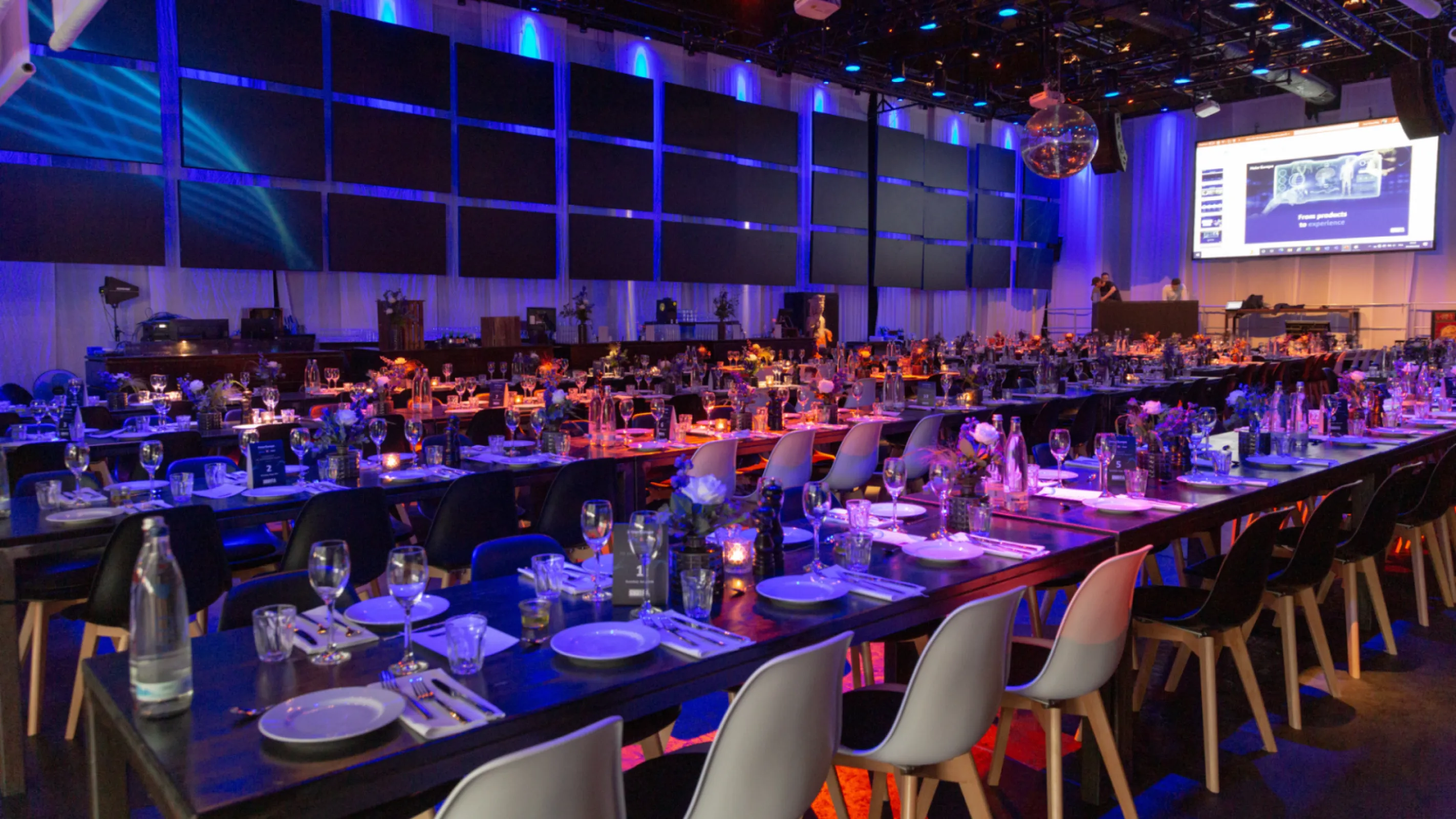 Corporate event and gala dinner