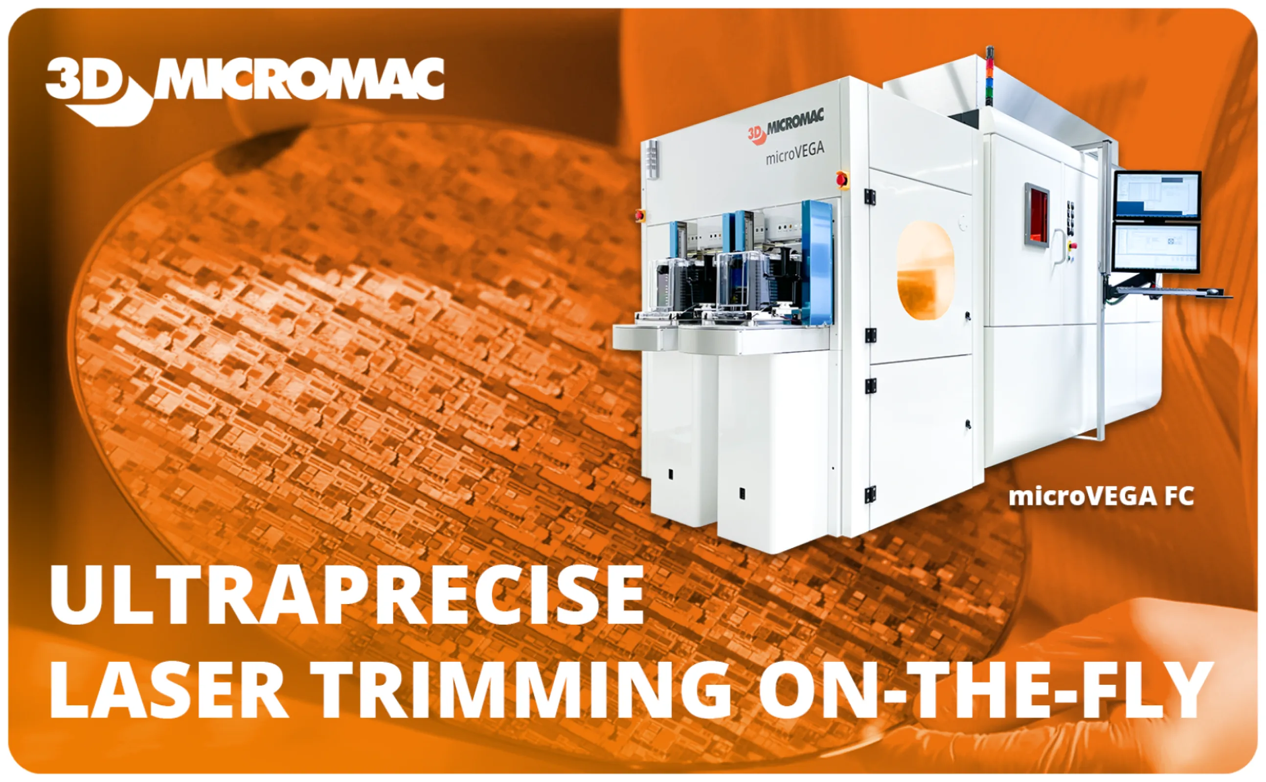 Ultraprecise Laser Link Trimming Solution for On-the-Fly Processing