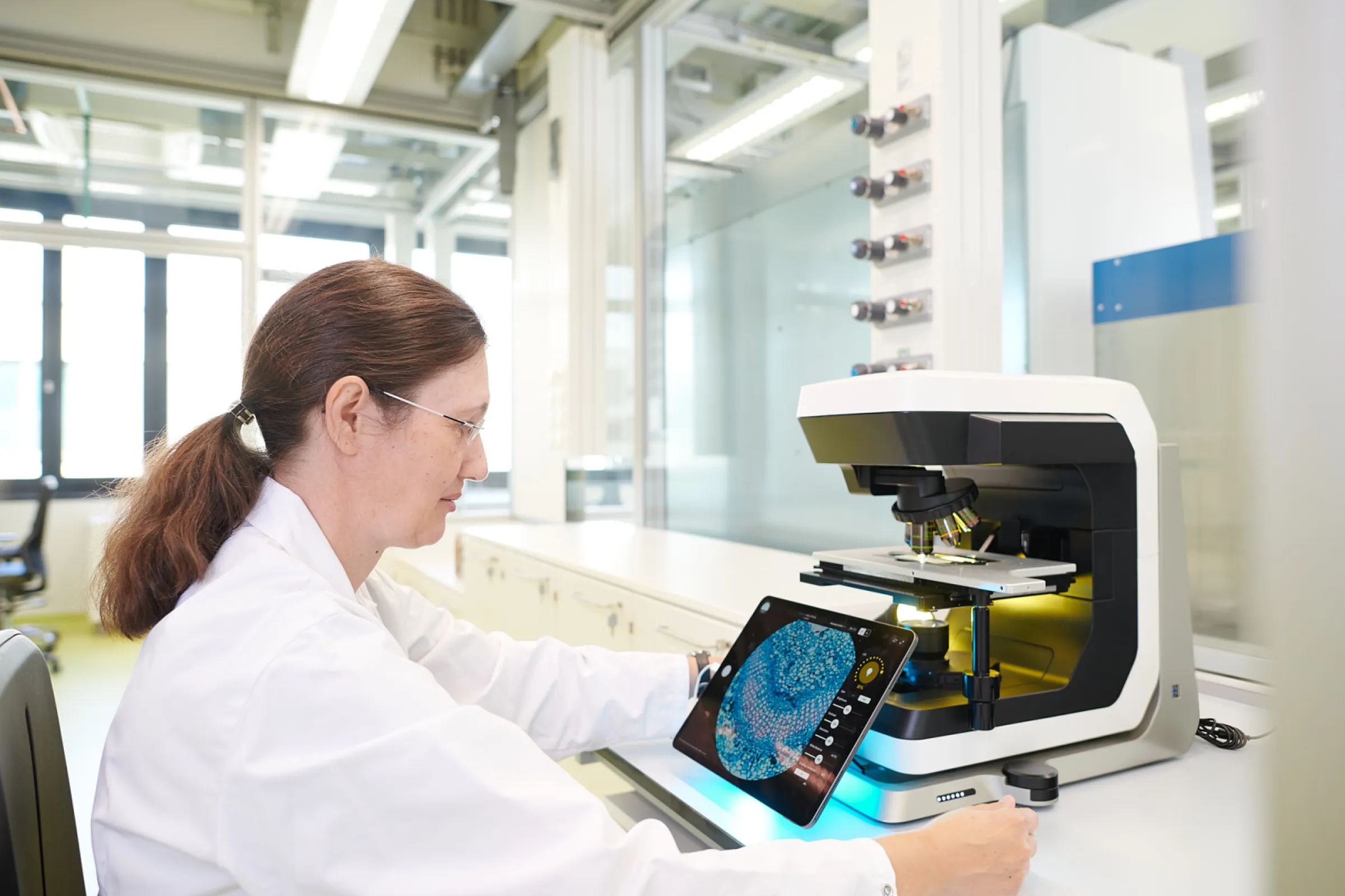 Research with state-of-the-art equipment