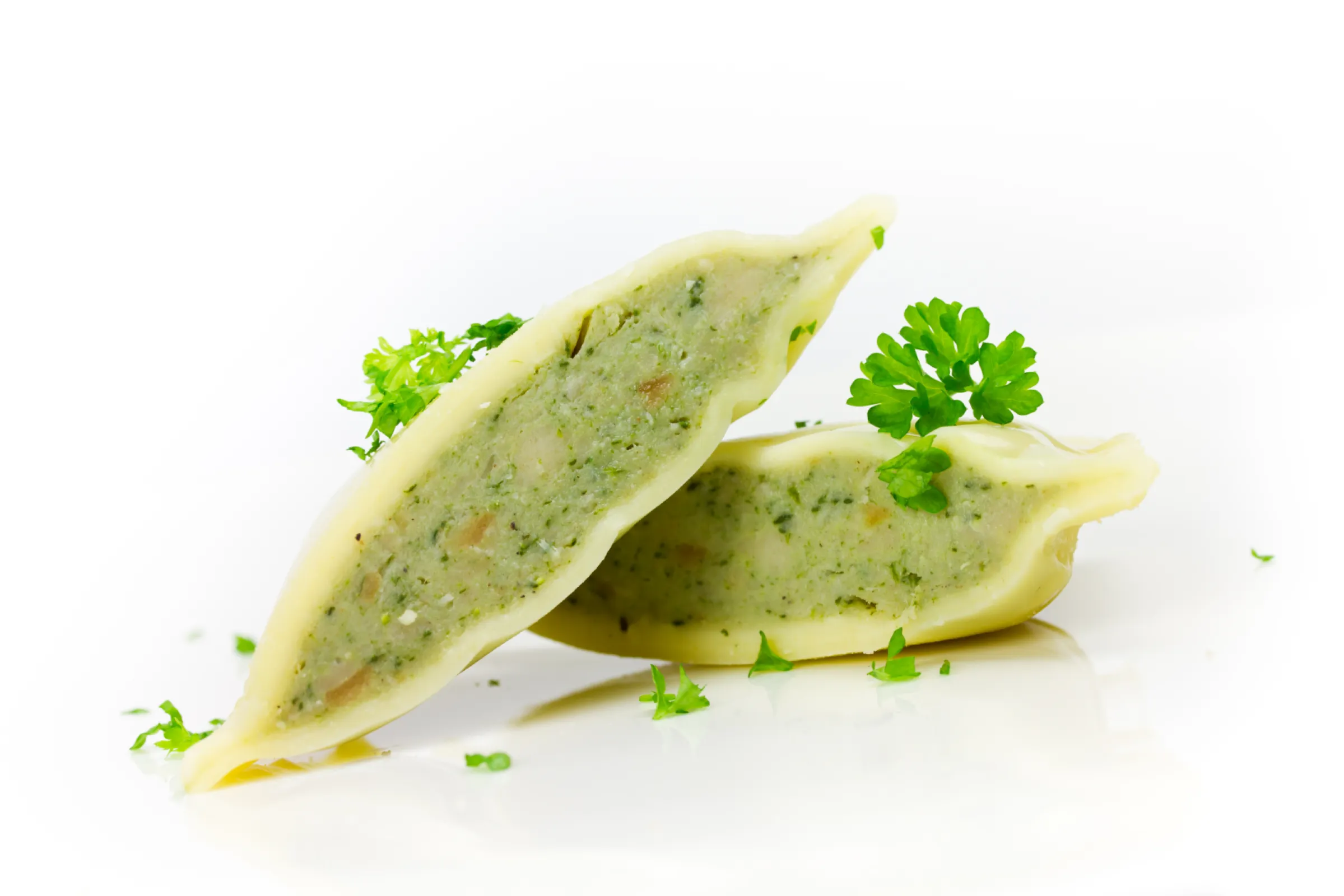 for the filling in pasta production.  High water-binding capacity, substitute for potato starch