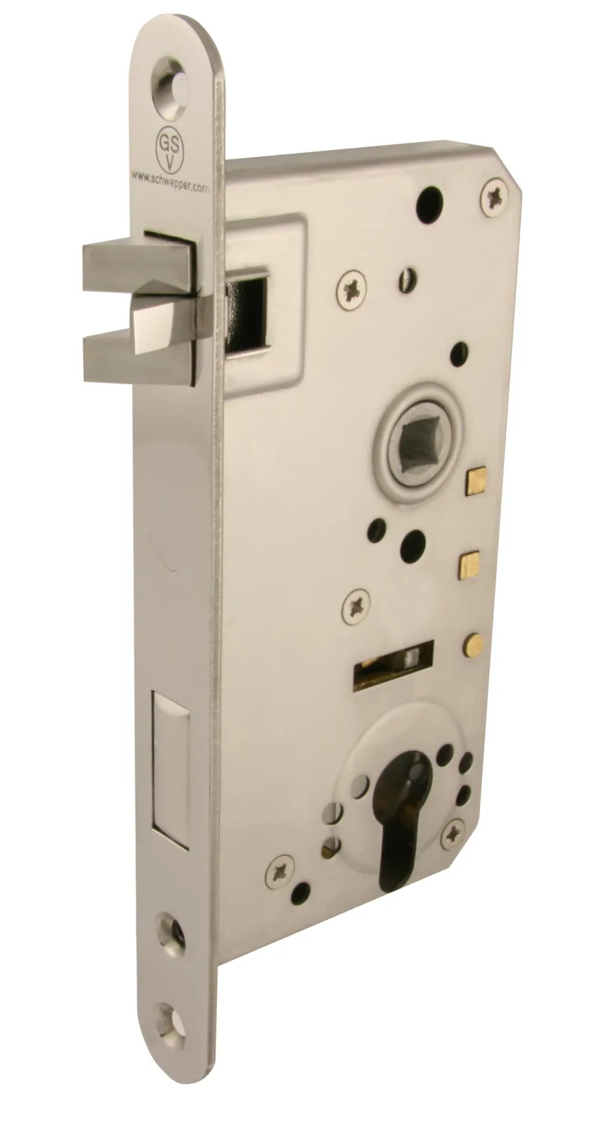 Complete stainless steel mortises