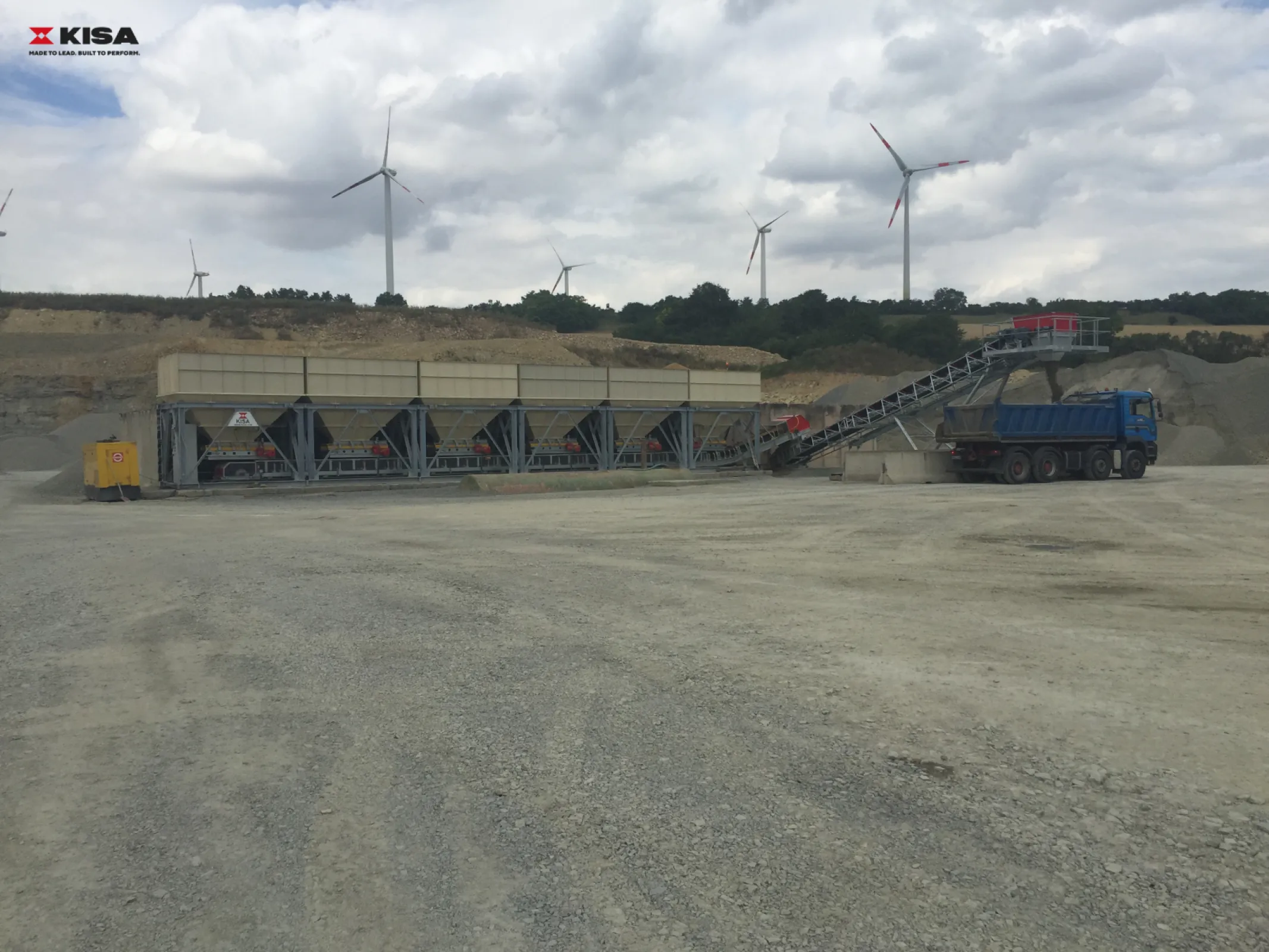 Mineral blending units