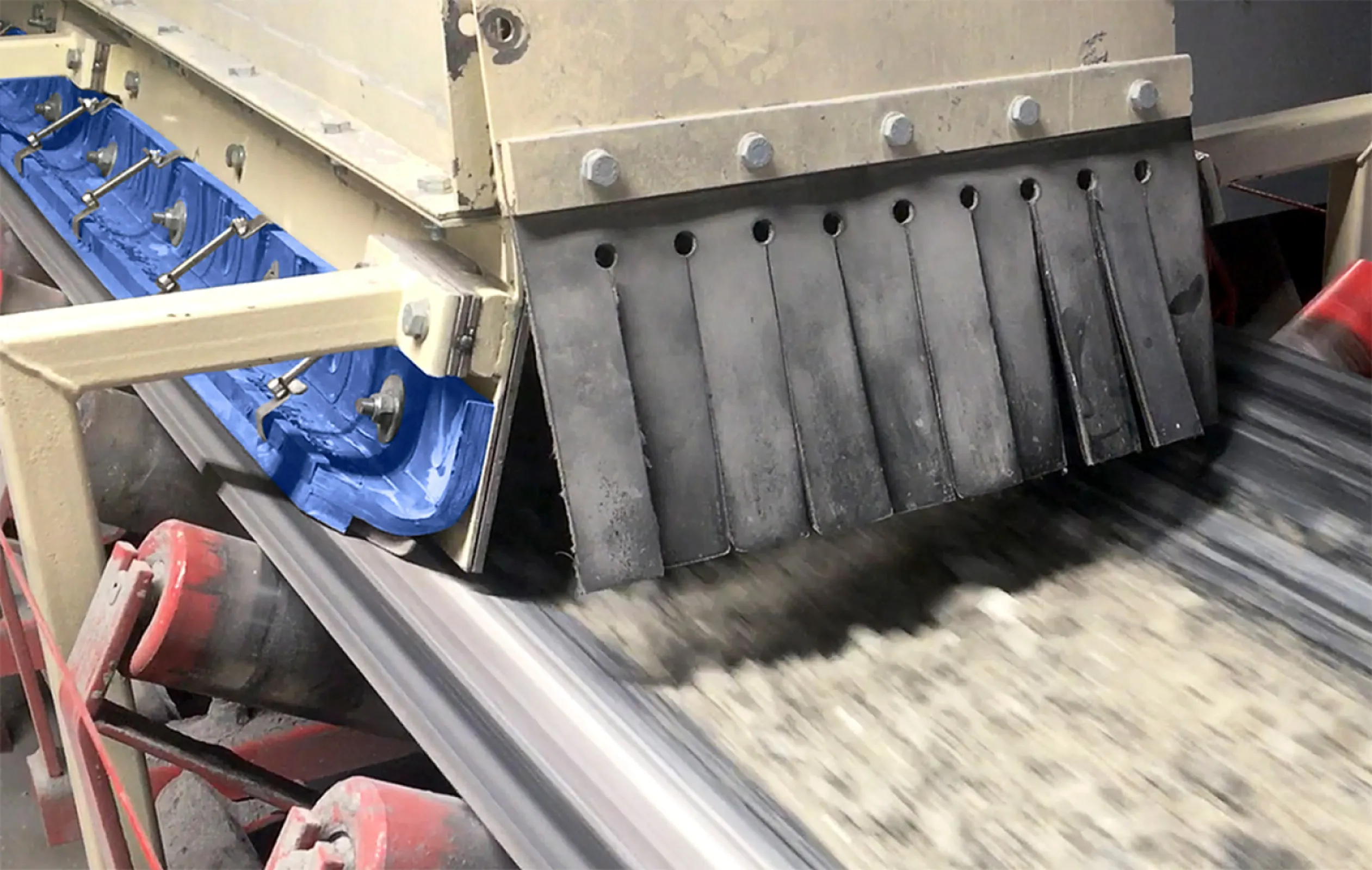 The Result: Dust and spill are eliminated.