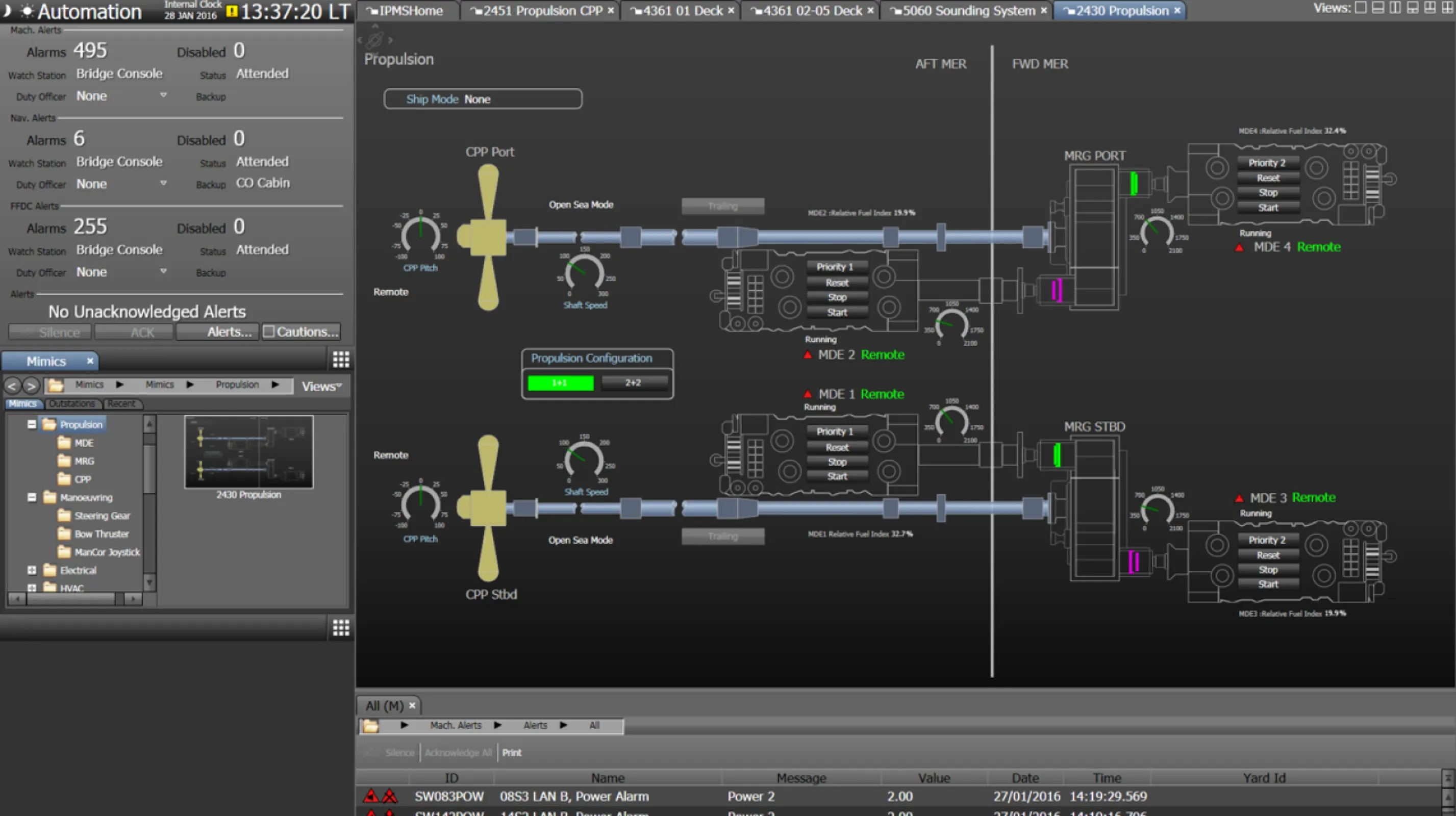 Propulsion Control System
