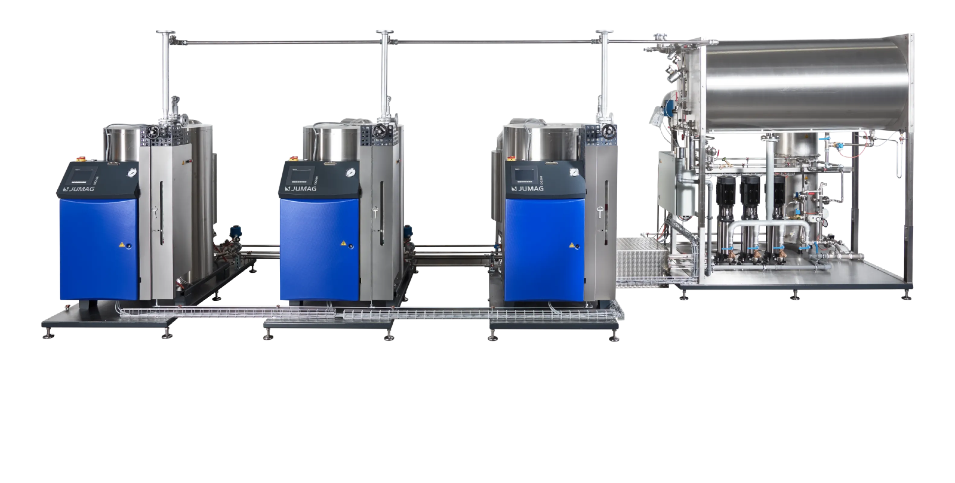 Jumag Multiple steam boiler unit