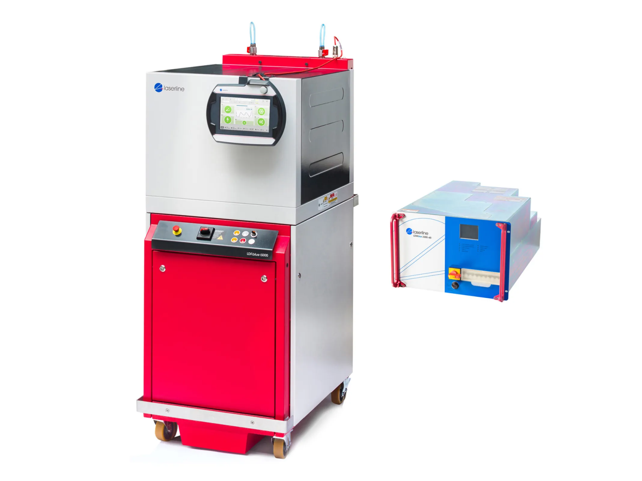 Laserline Blue Diode Lasers: LDFblue 6000, LDFblue wbc, LDMblue 2000-60