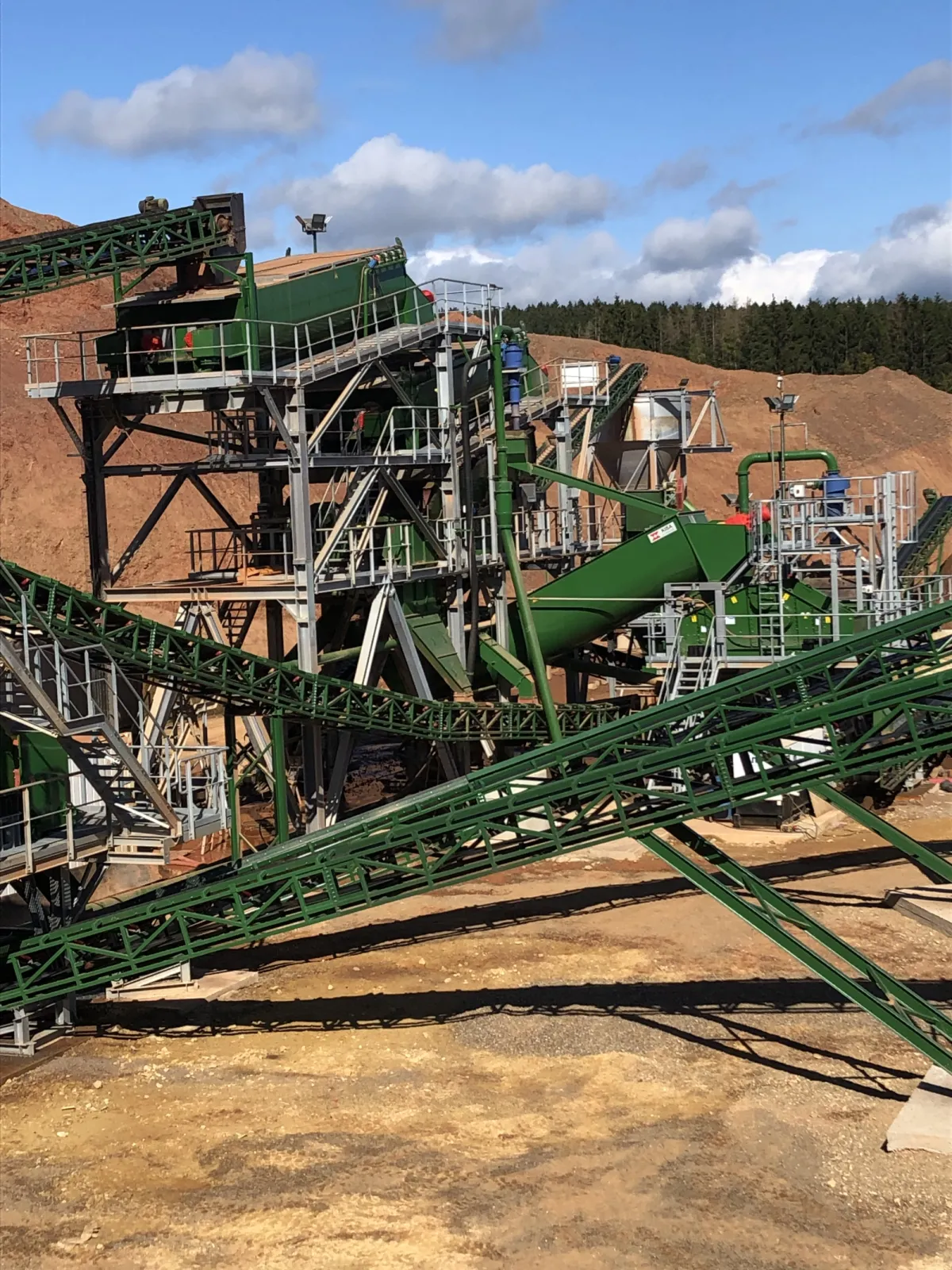 Wash- and dewatering screws 4