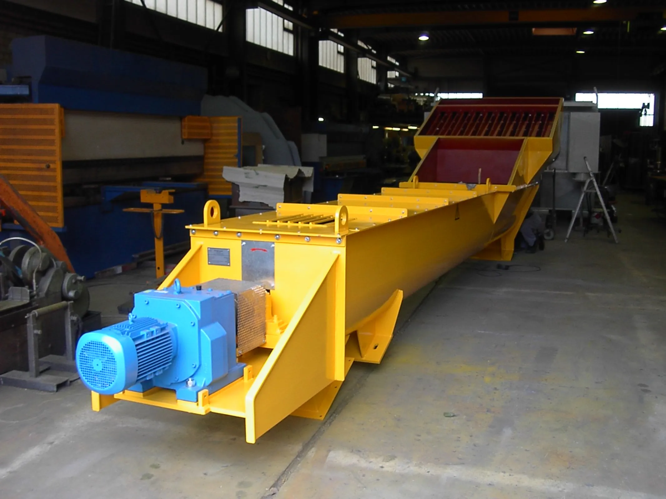 Wash- and dewatering screws 8