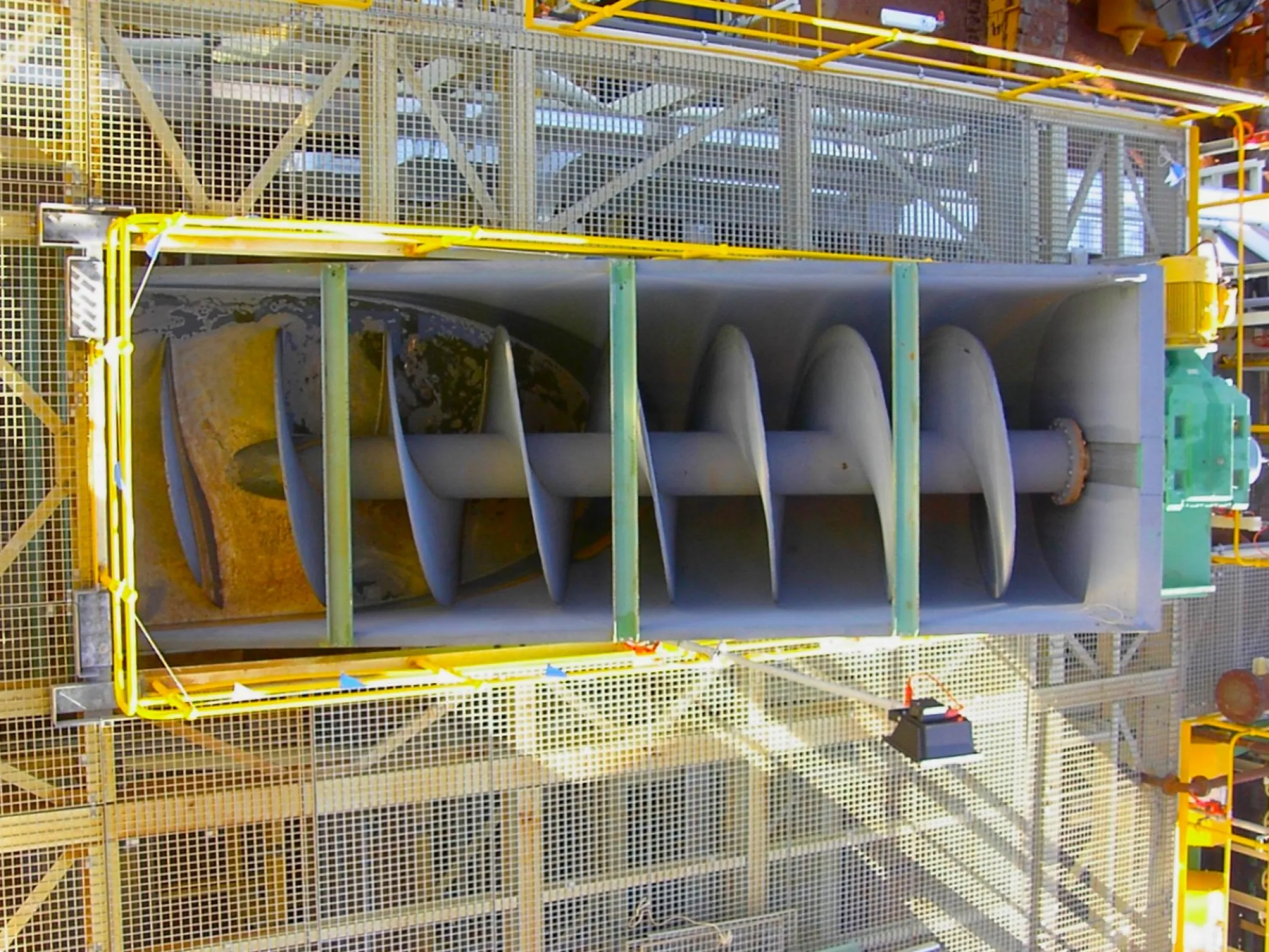 Wash- and dewatering screws 10