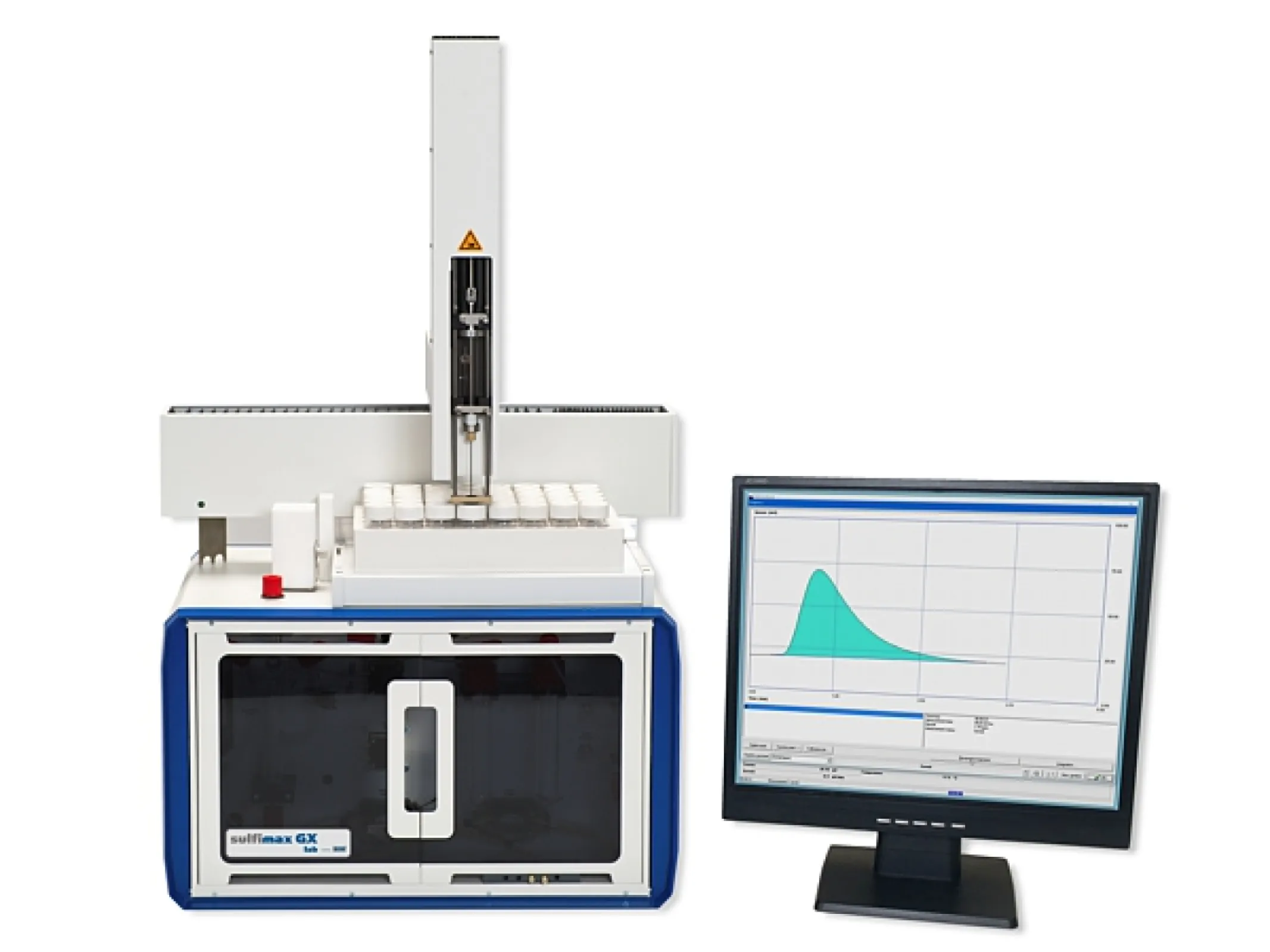 Sulfimax GX Lab for H2S determination as automatic version with autosampler for liquids
