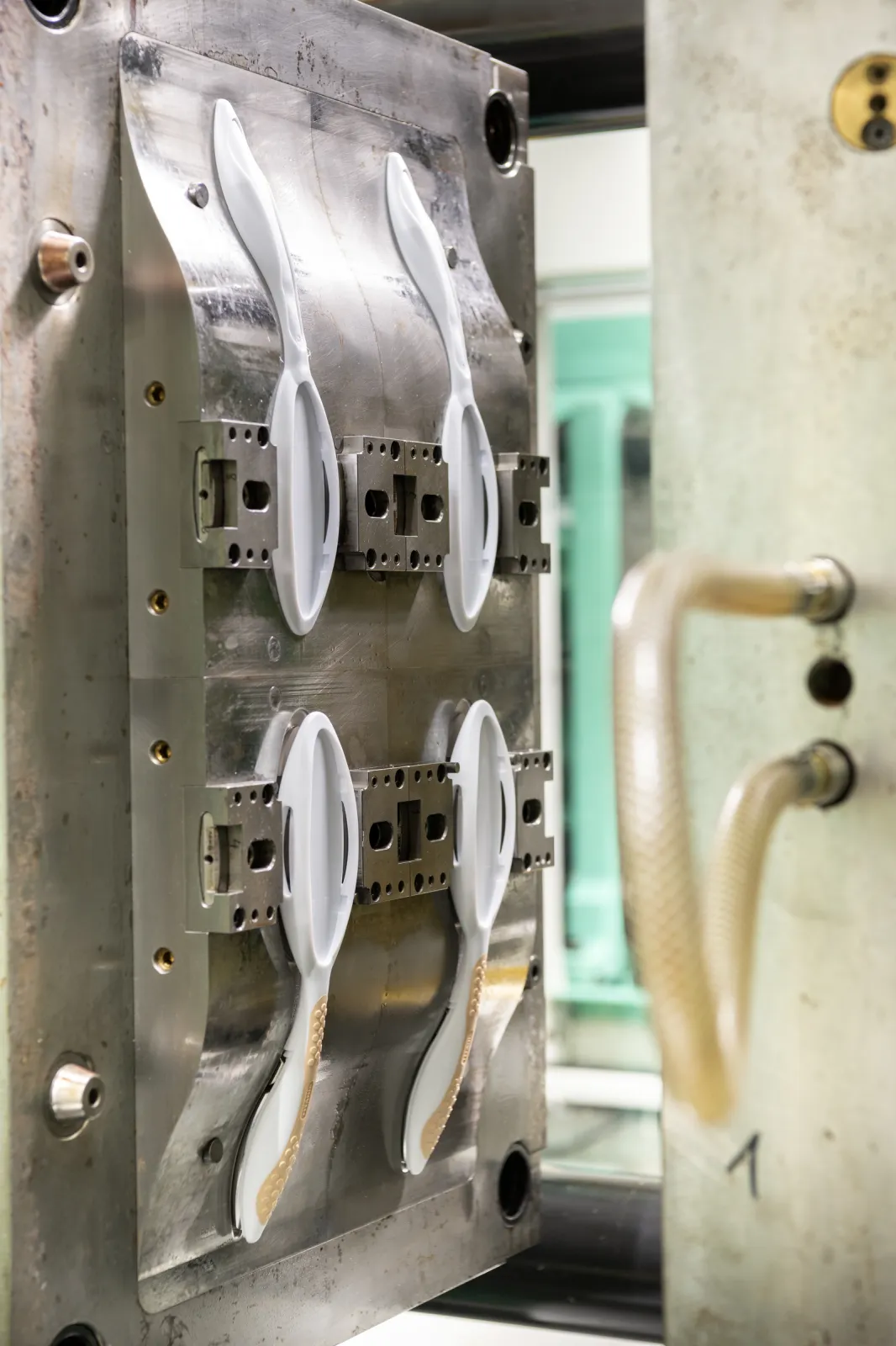 Production of foot files with softtouch handles