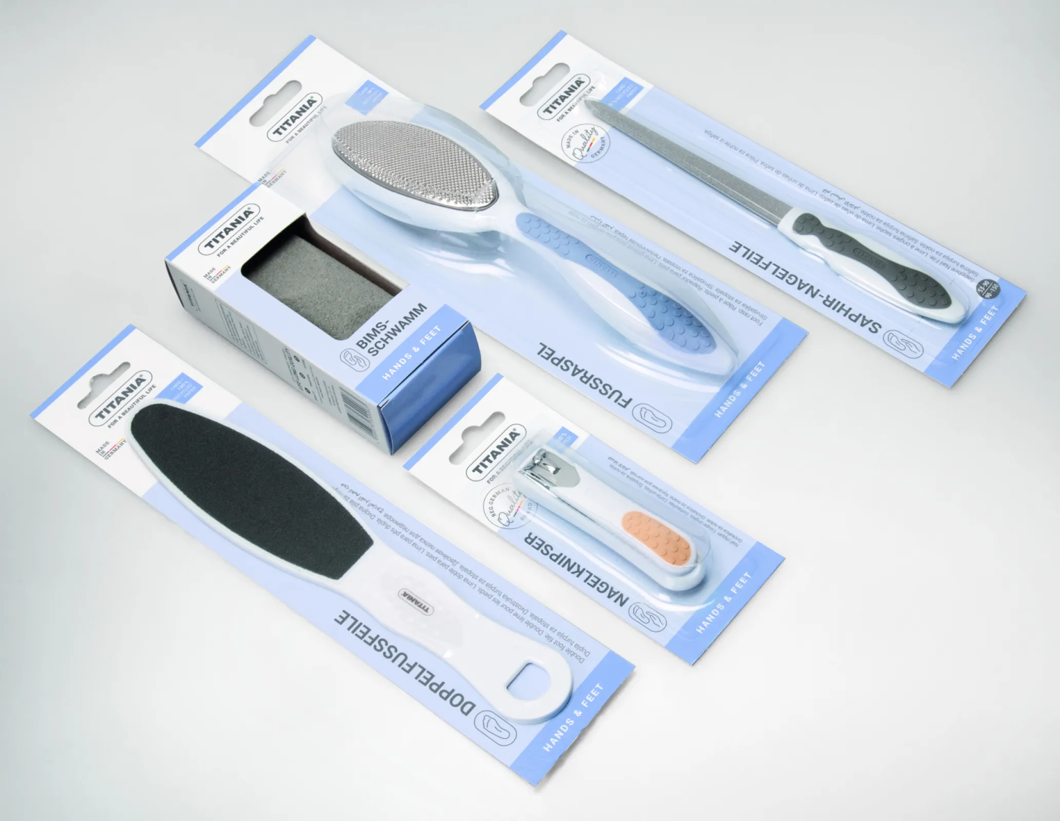 Products for manicure and pedicure