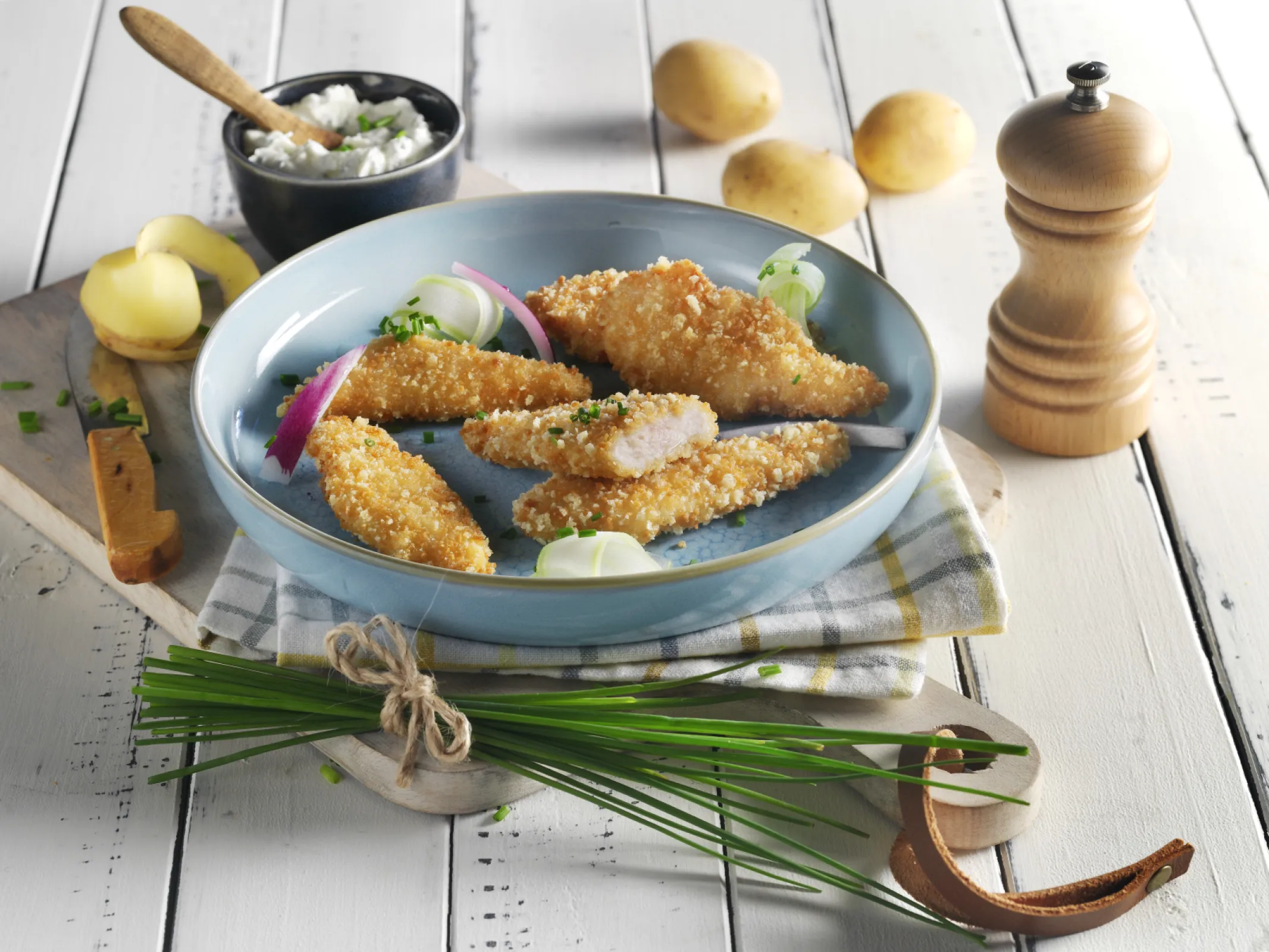 Blended breadcrumbs "potato"