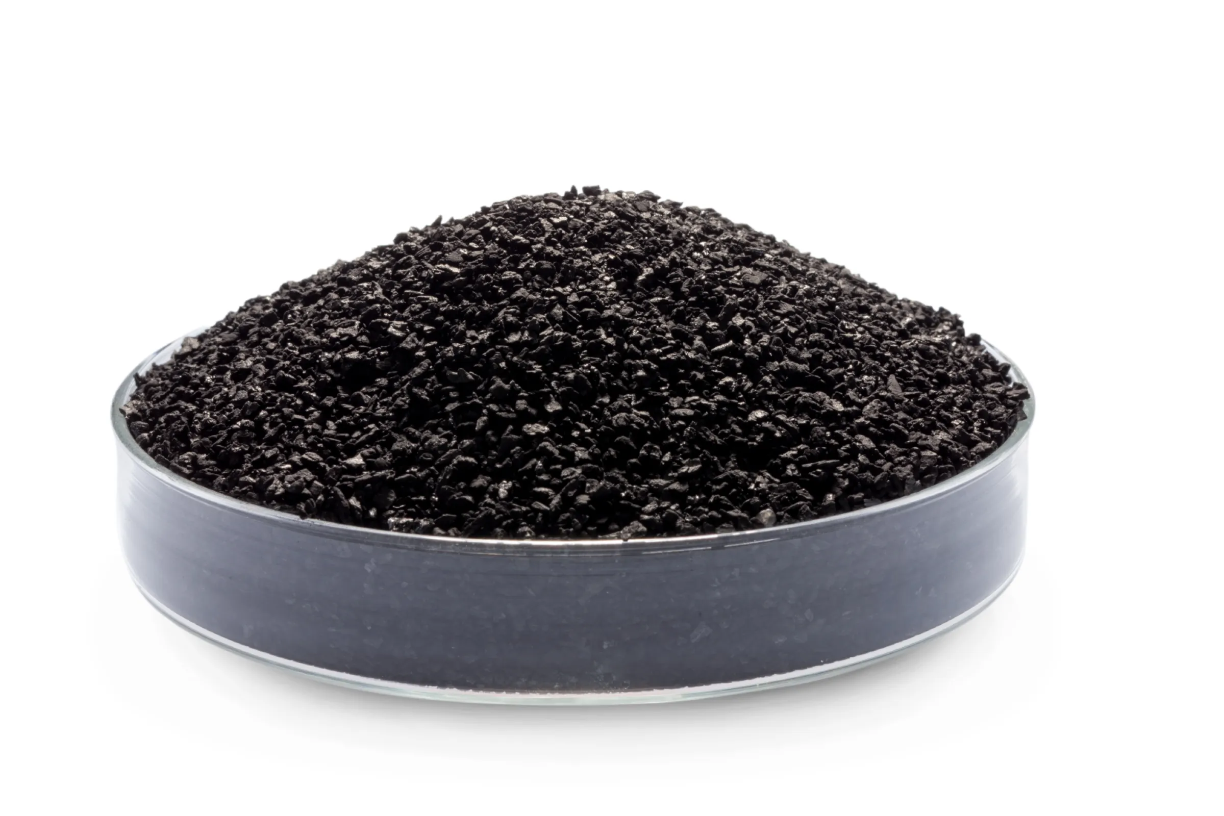 Activated carbon for water filtration