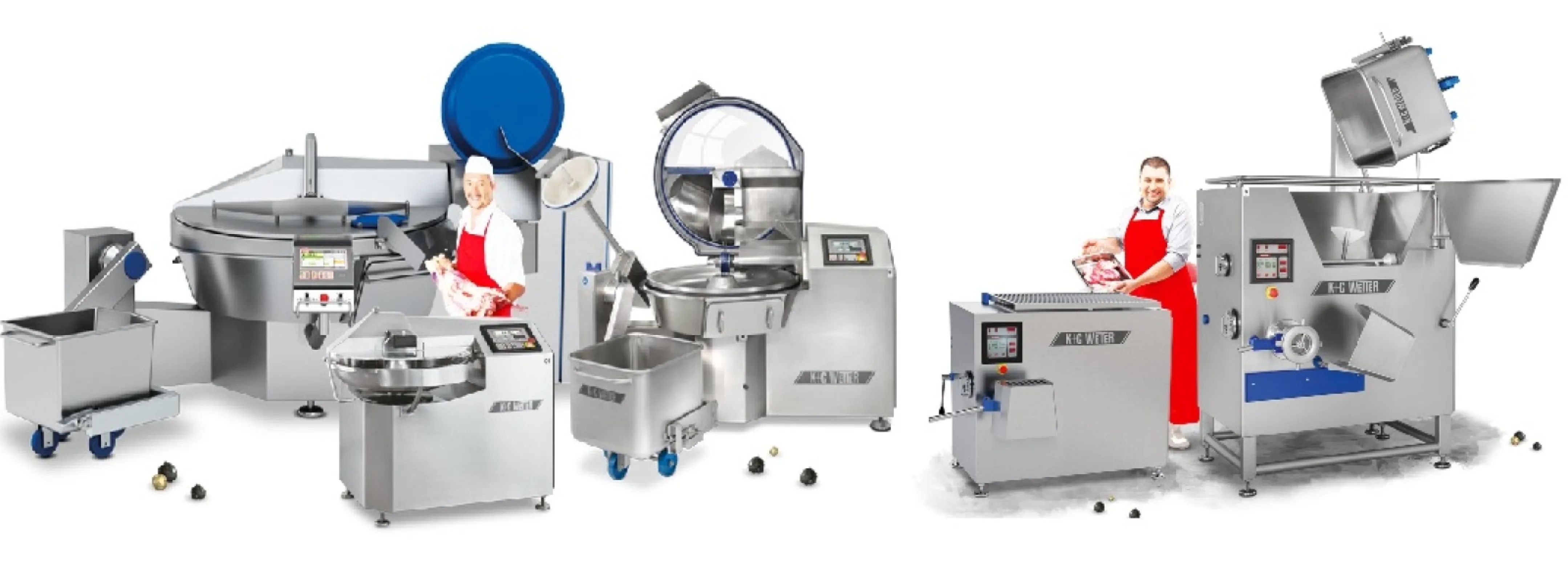 K+G WETTER BOWL CUTTERS / GRINDERS / MIXER GRINDERS