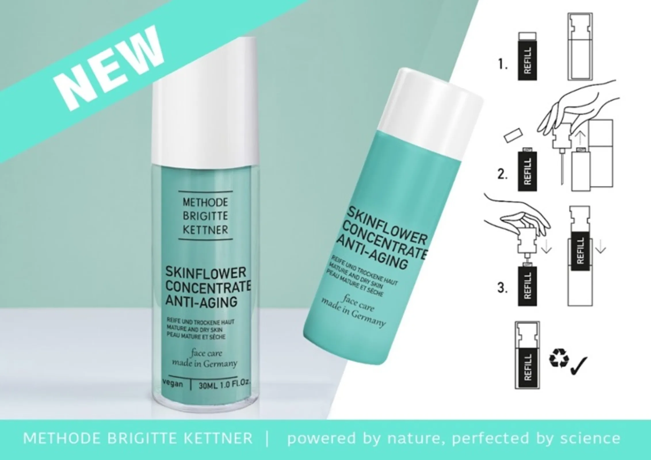 Skinflower Concentrate Anti-Aging + Refill Skinflower Concentrate Anti-Aging + Refill