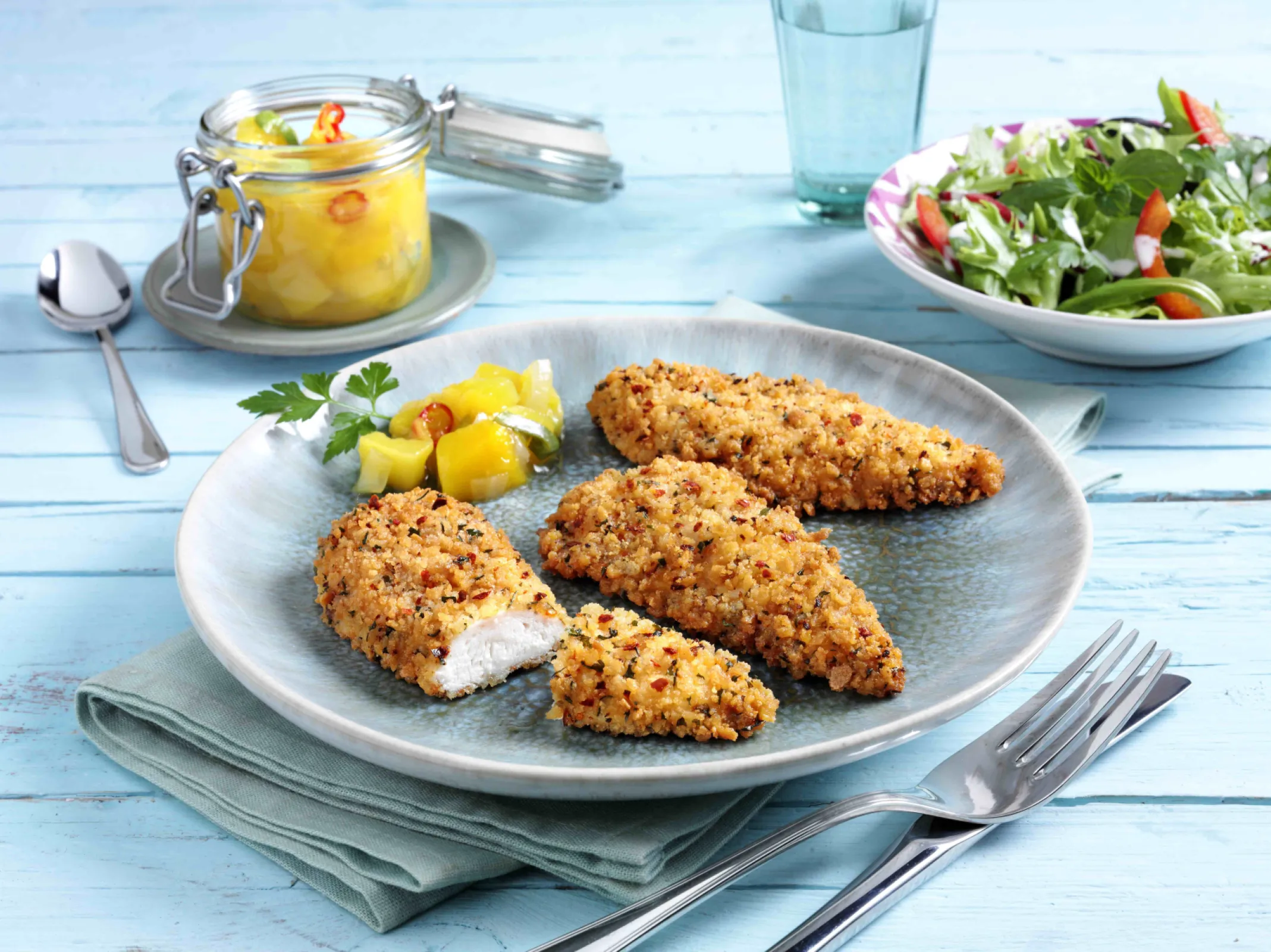 Blended breadcrumbs "hot & spicy"