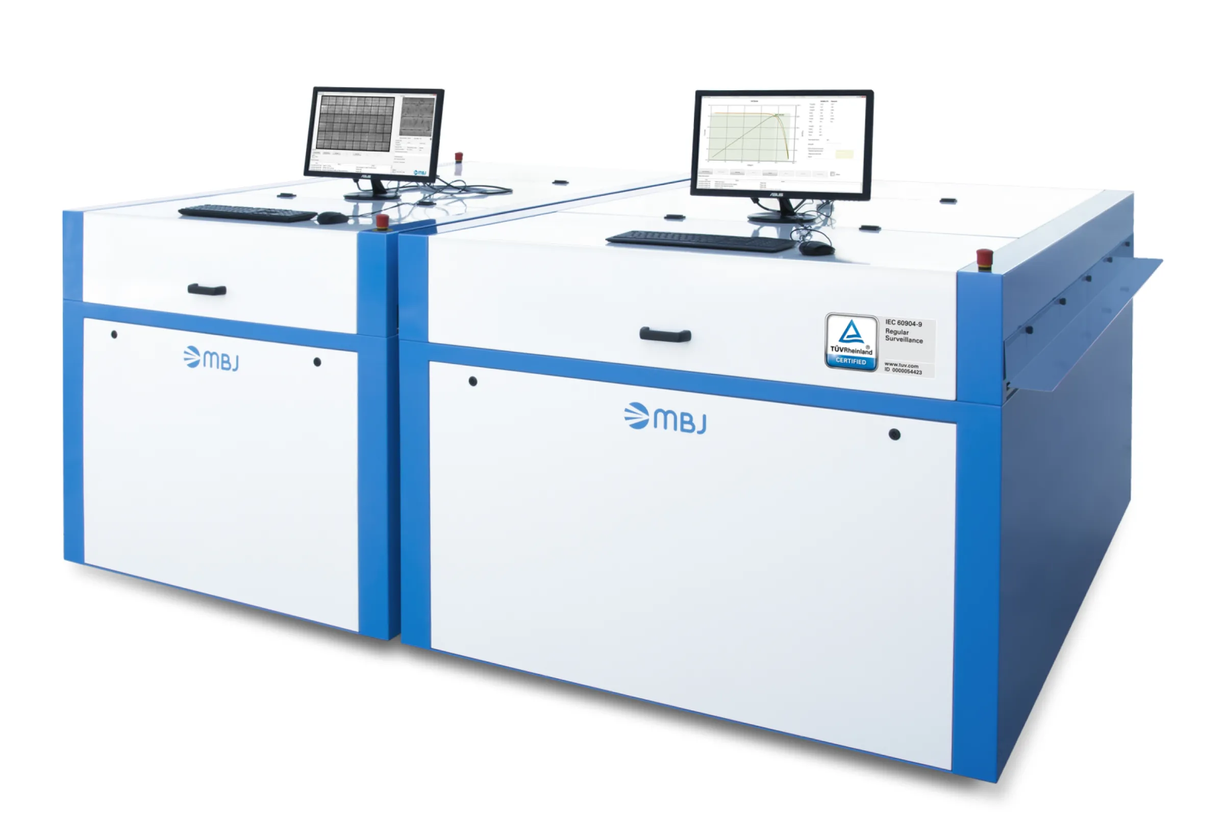 MBJ Backend Solution -  Production Equipment: EL Tester and LED Sun Simulator