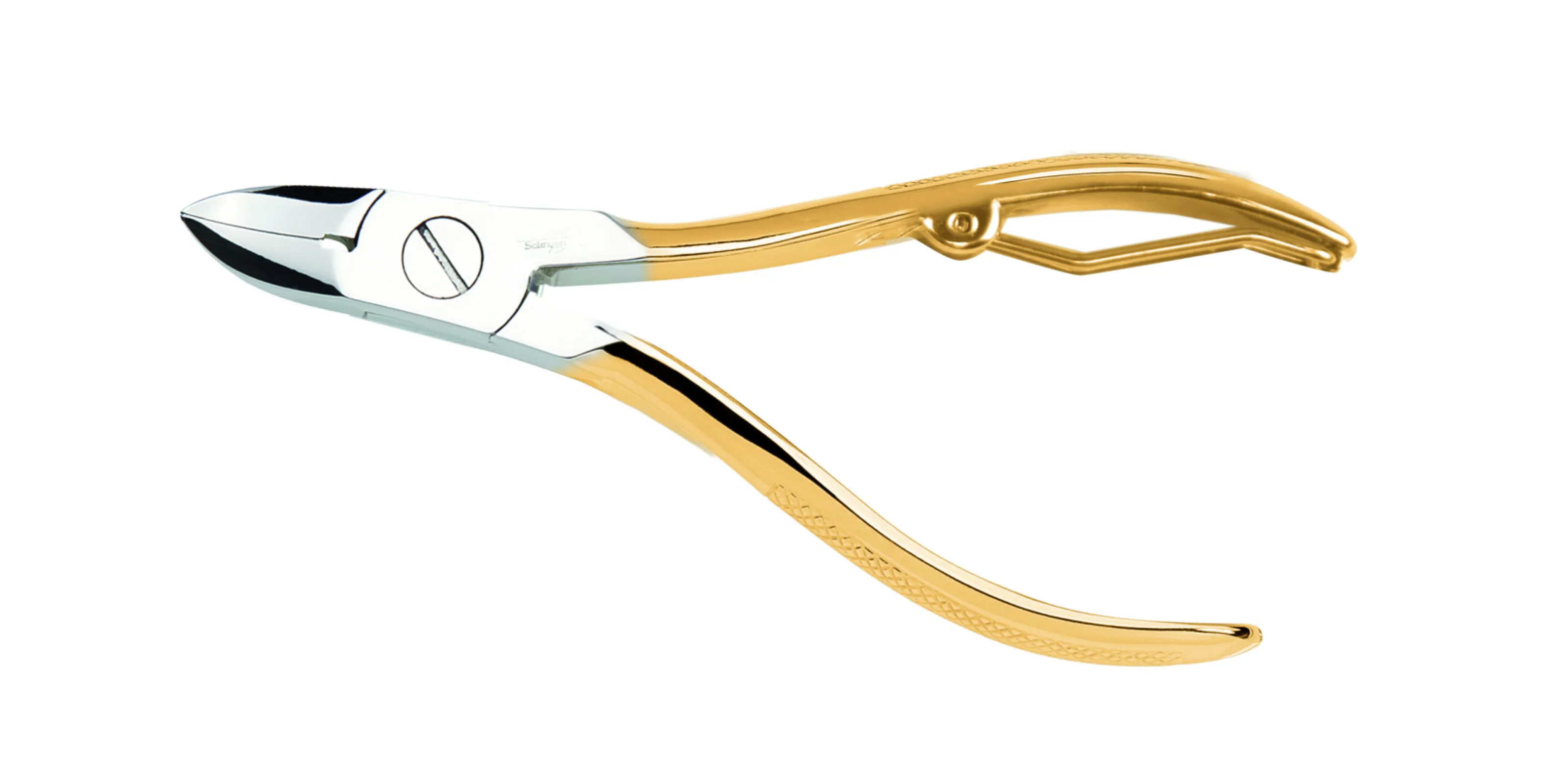 Nail Nippers 1/2 Gold Plated