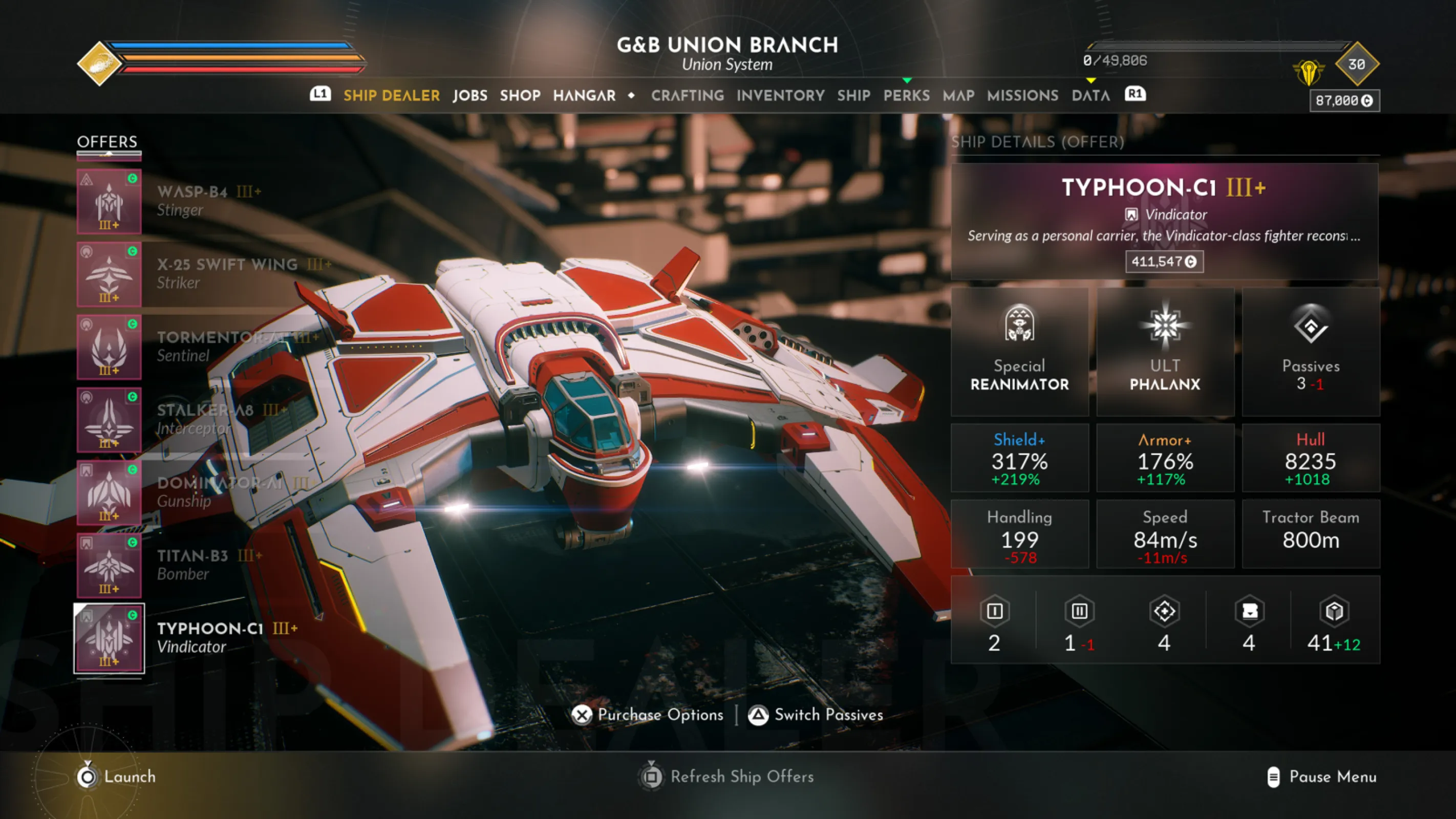 Pilot nine different customizable and upgradable ship classes, each with their own passive perks, play style, and ultimate attacks.